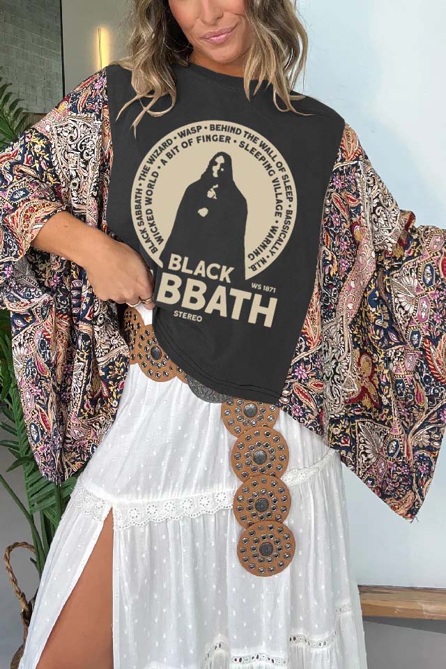 Blacksabbath Mix & Match Tee（No Patch）