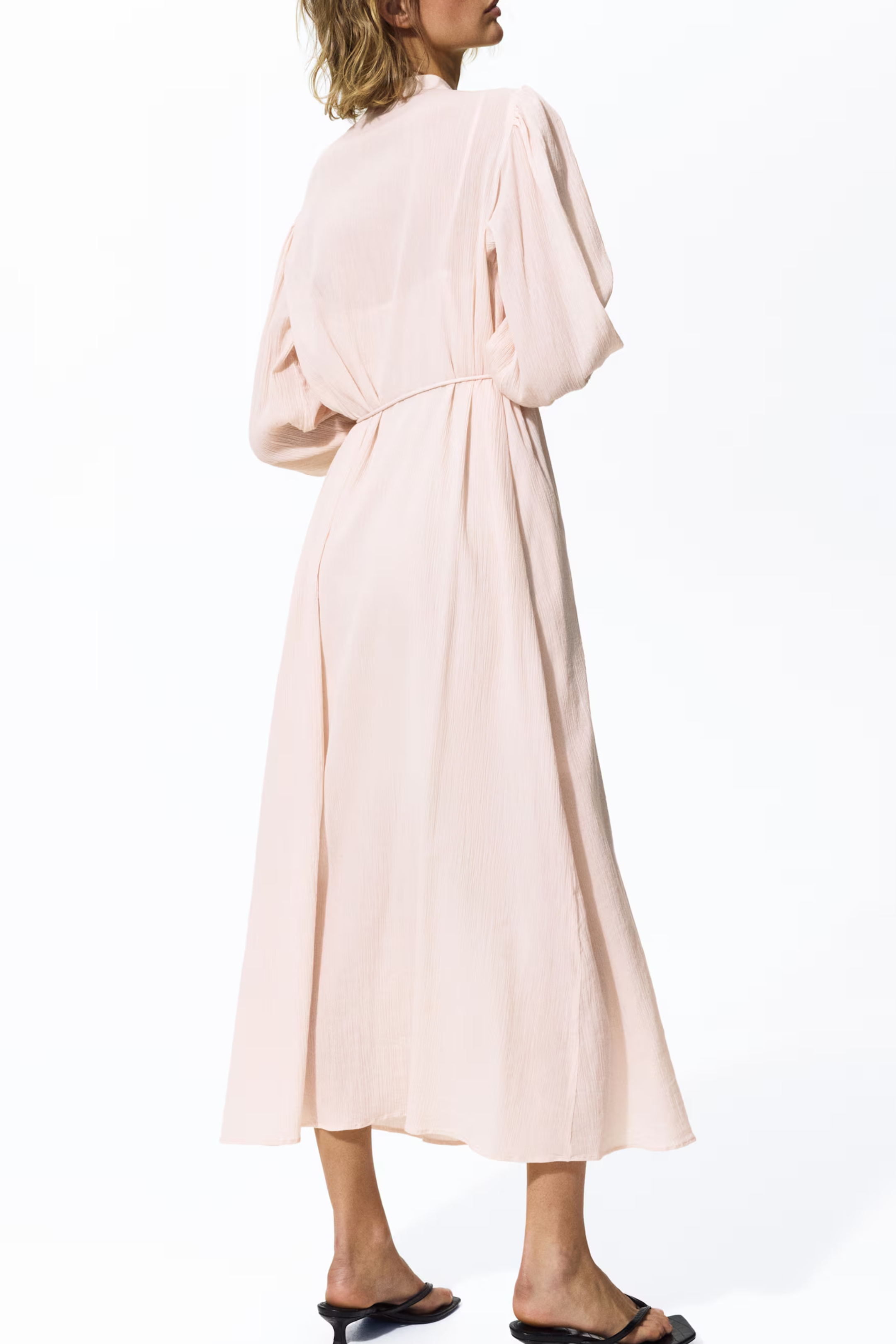 Lace-Detail Cotton Dress