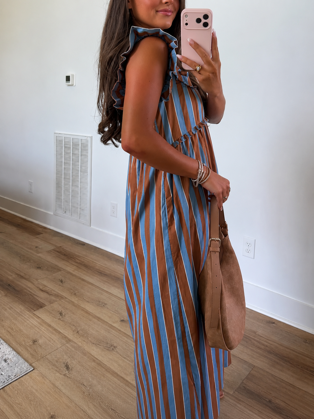Blue Ridge Stripe Maxi