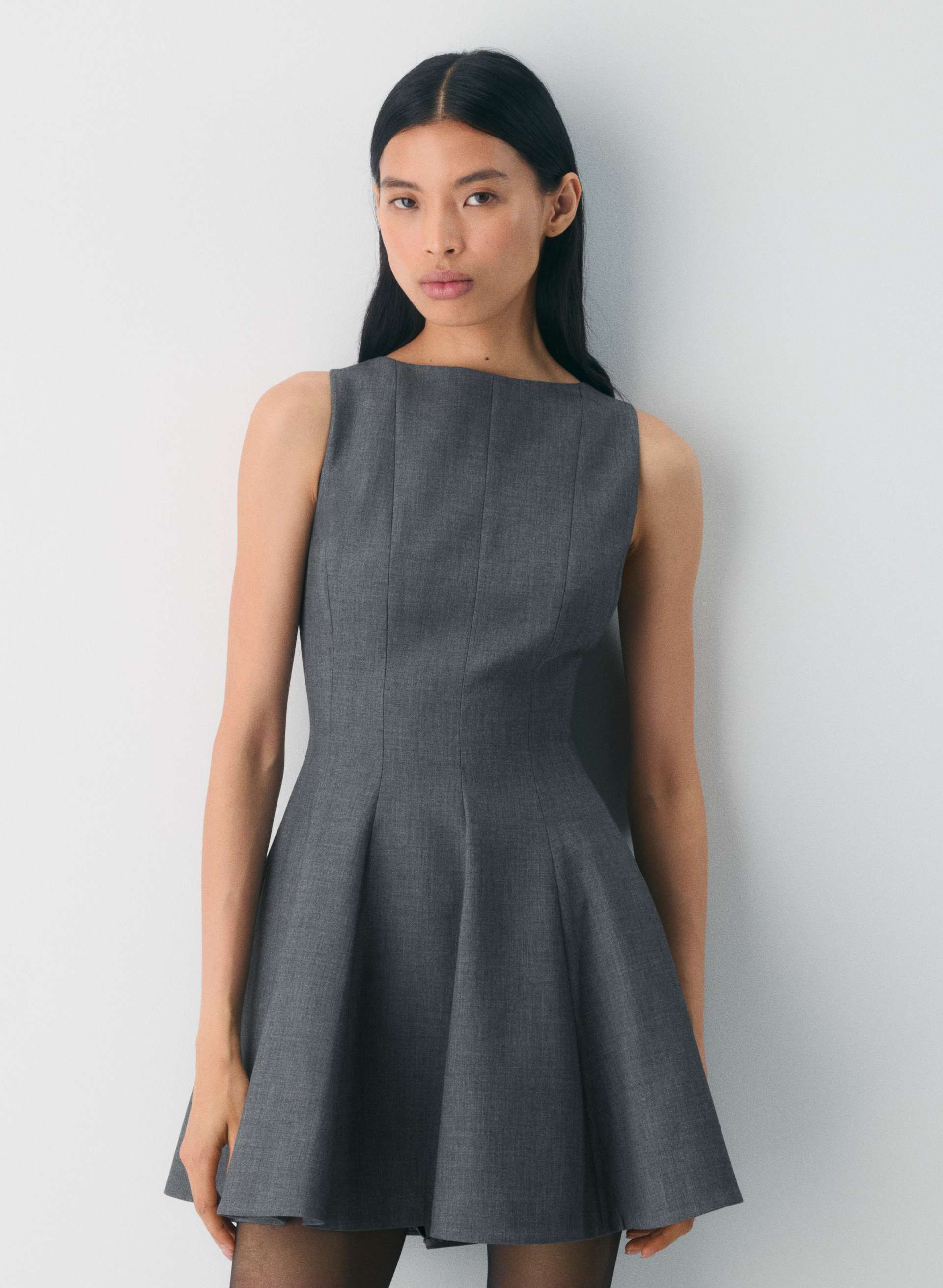 Boat-neckline Hourglass Dress