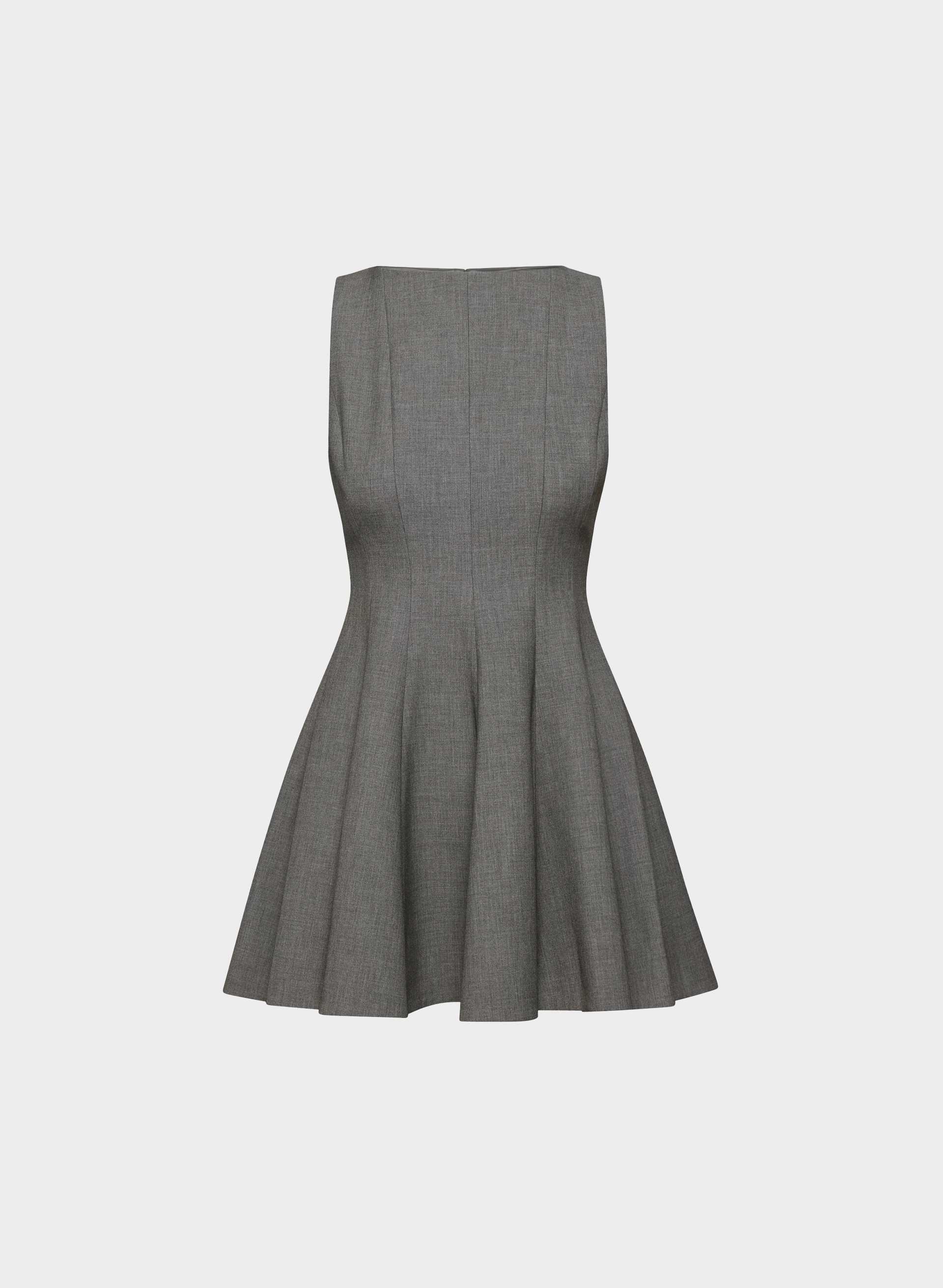 Boat-neckline Hourglass Dress