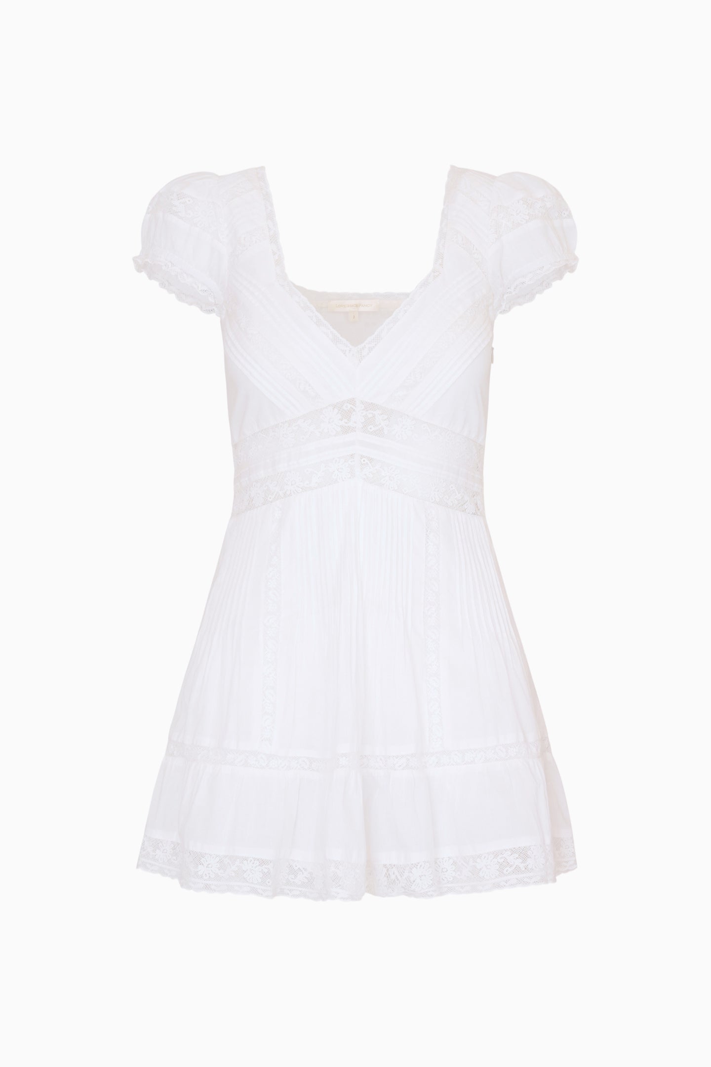 Cotton Victorian Mini Dress