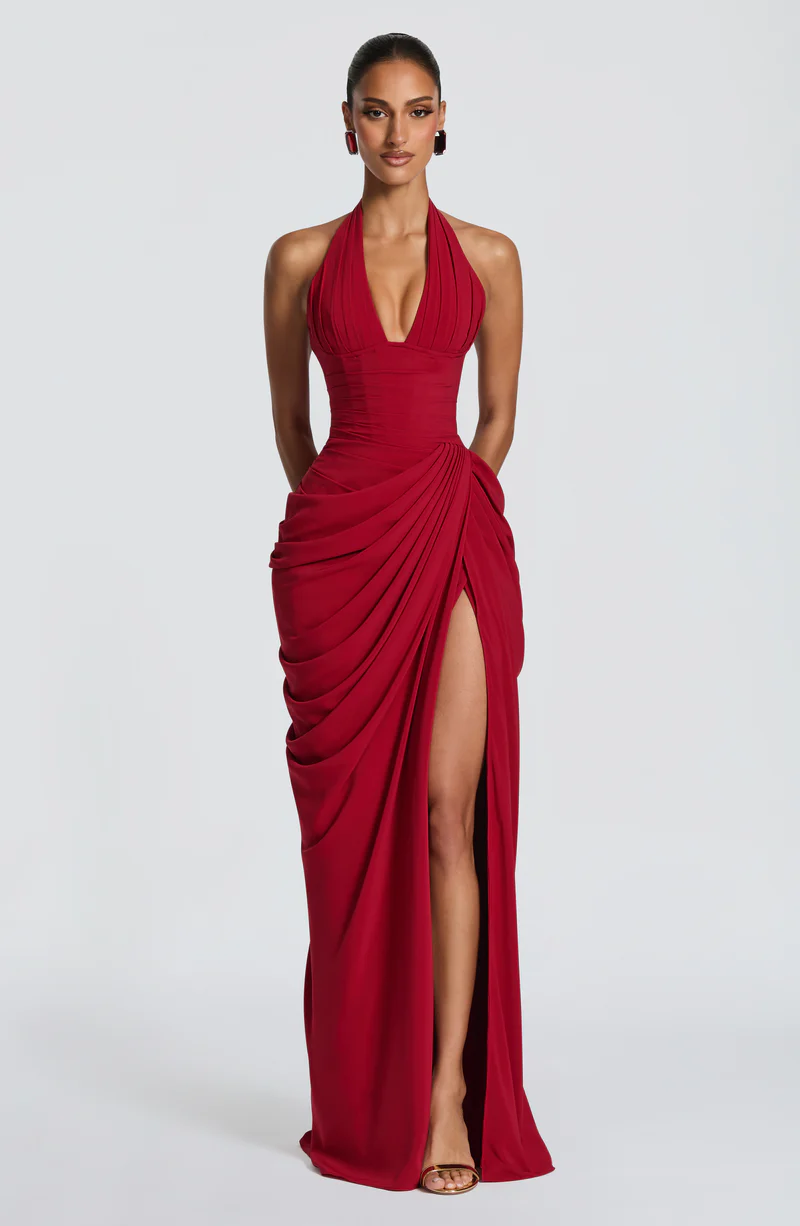 Seraphina Draped Maxi Dress