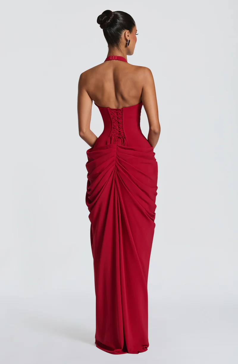 Seraphina Draped Maxi Dress