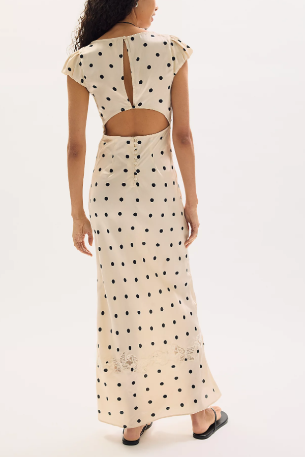 V-Neck A- Line Dress