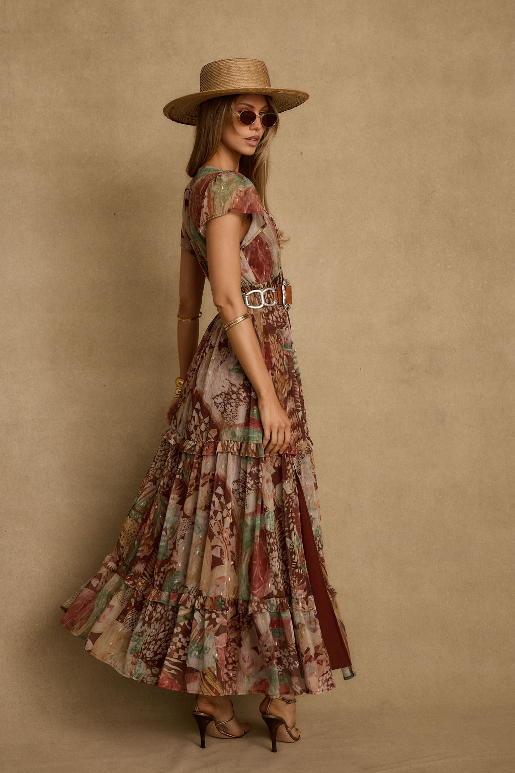 Sundance Floral Paisley Maxi Dress