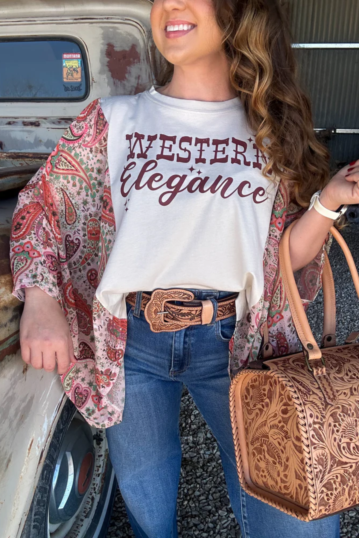 The Western Elegance Tee