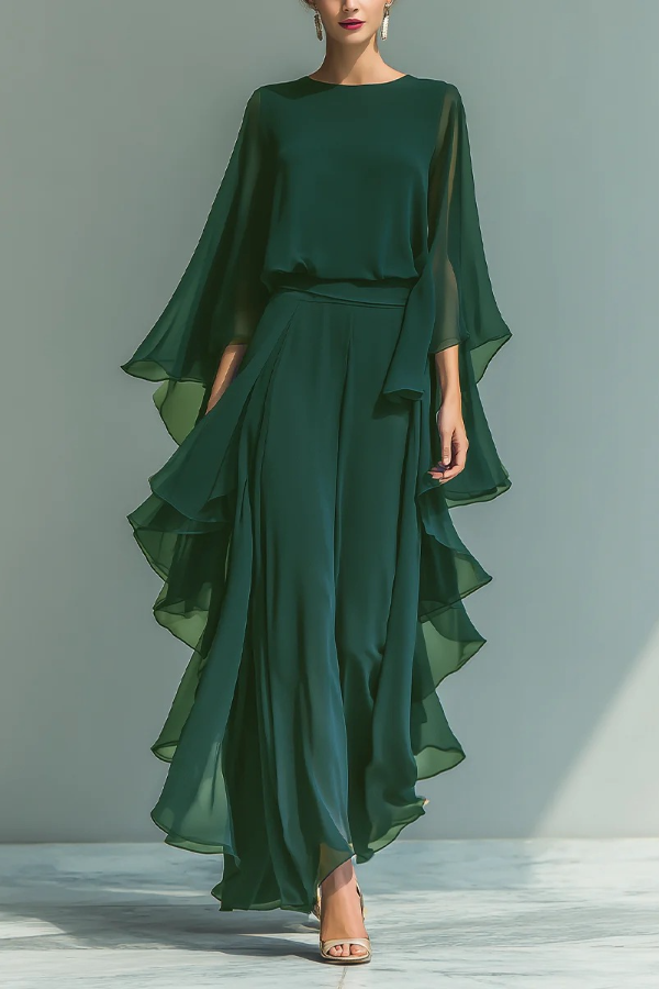 Elegant Ruffle Elegant Set