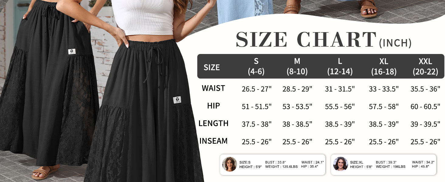 flowy linen pants for women