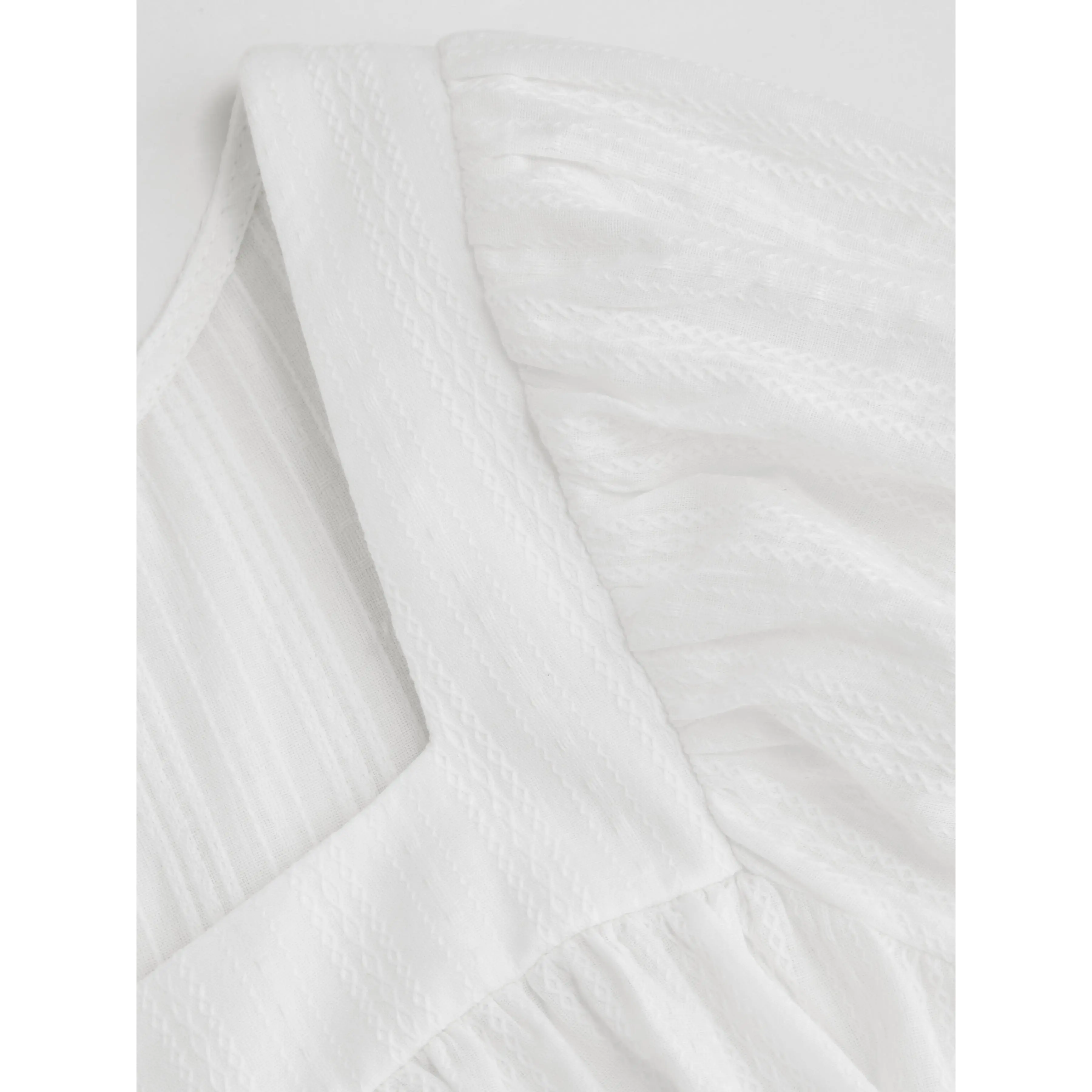 Square Neck Solid Ruffle Knotted Short Sleeve Blouse