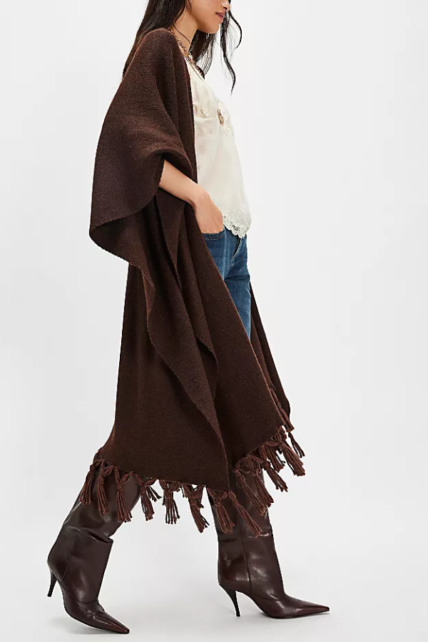 Women's Tassel Shawl