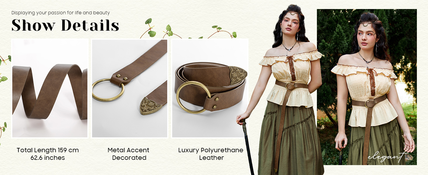 renaissance belt women