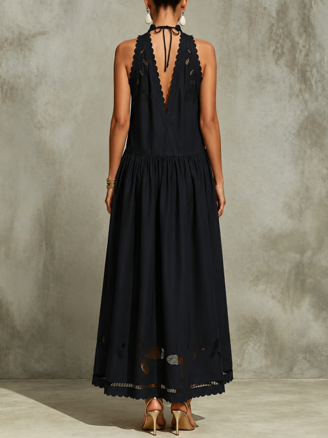 Women's Fashionable And Elegant Hollow Out Dress