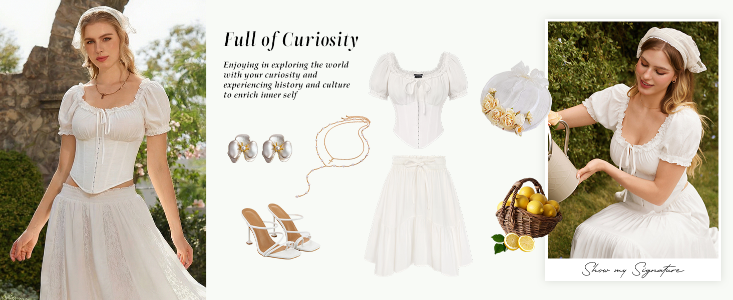 Romantic Women Corset Tops