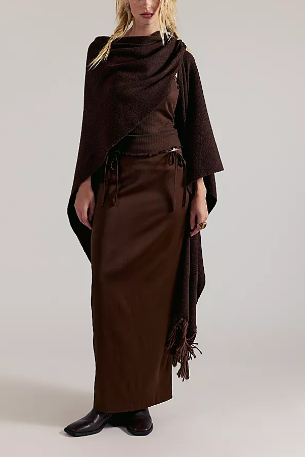 Women's Tassel Shawl