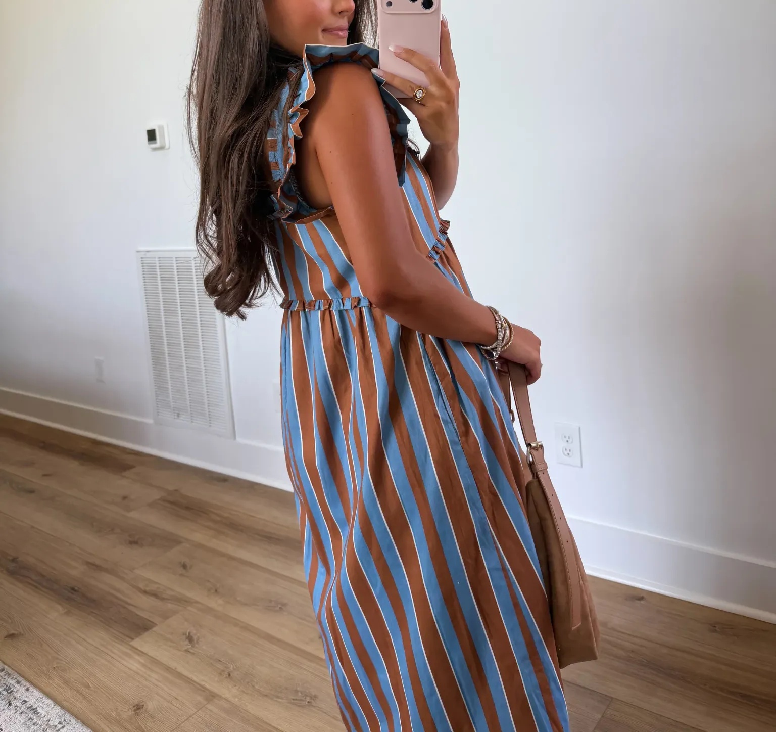 Blue Ridge Stripe Maxi