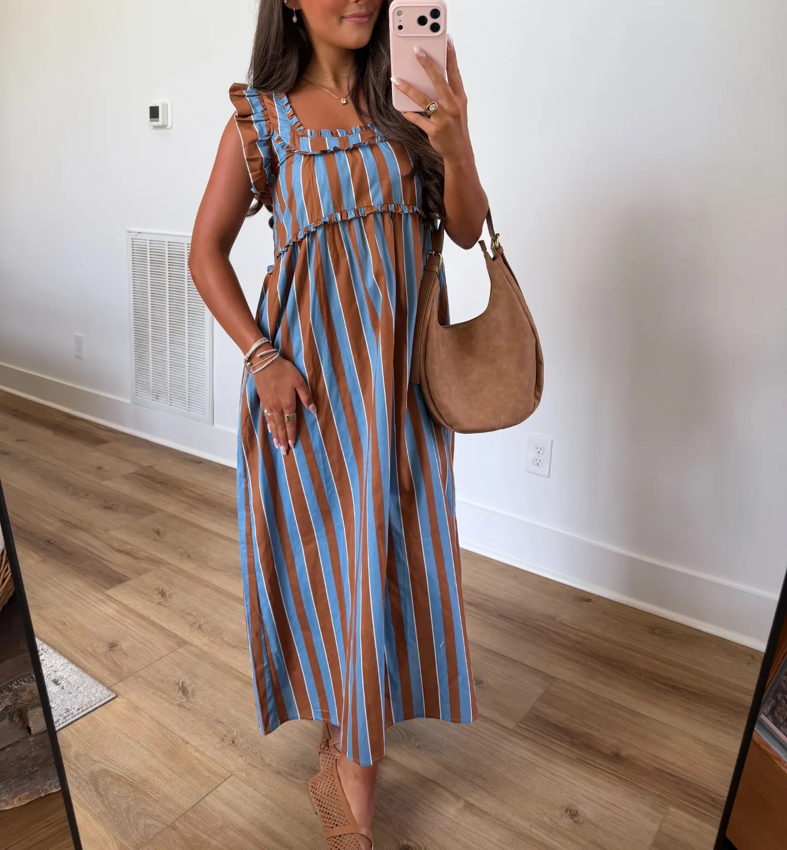 Blue Ridge Stripe Maxi