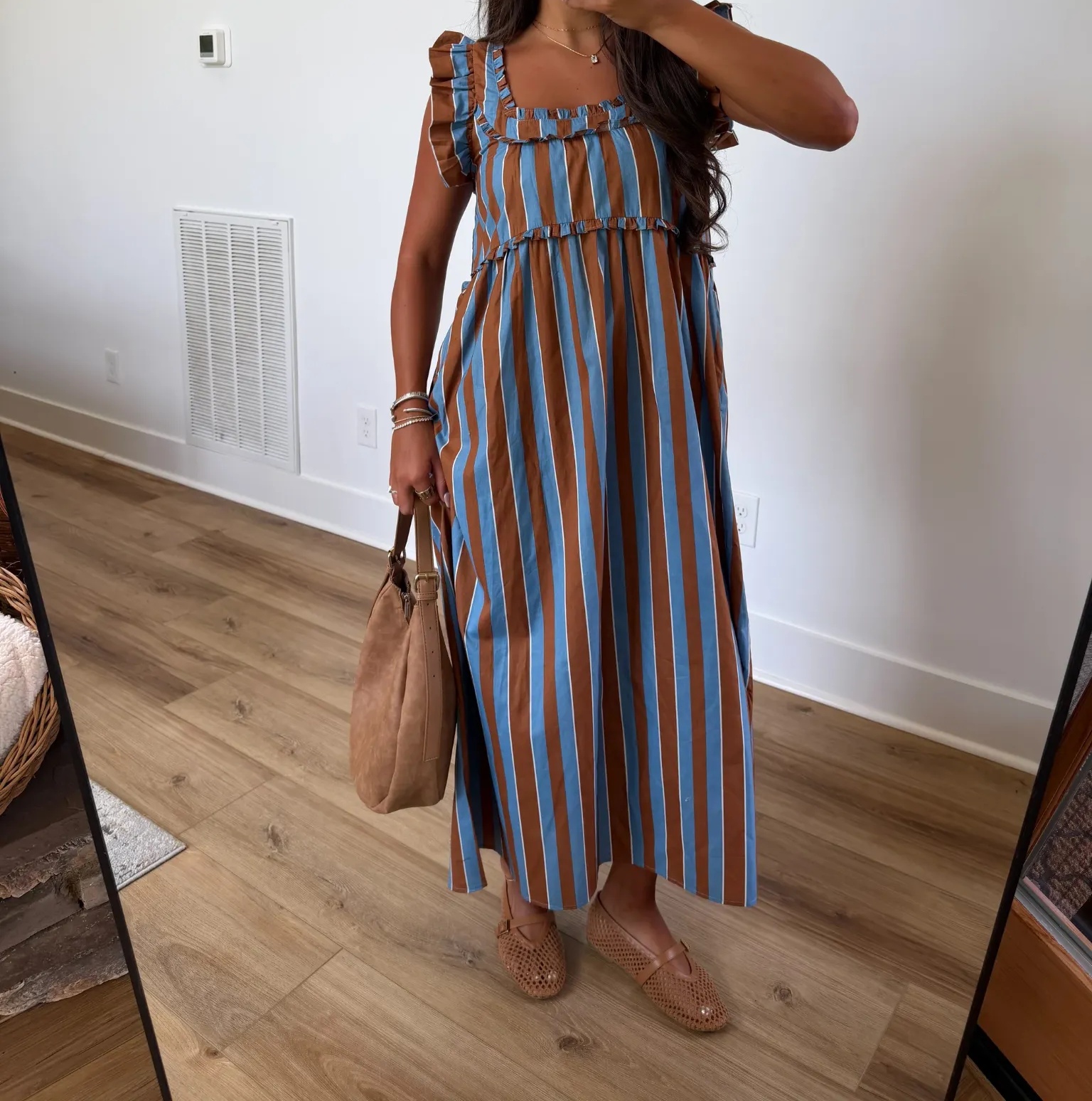 Blue Ridge Stripe Maxi