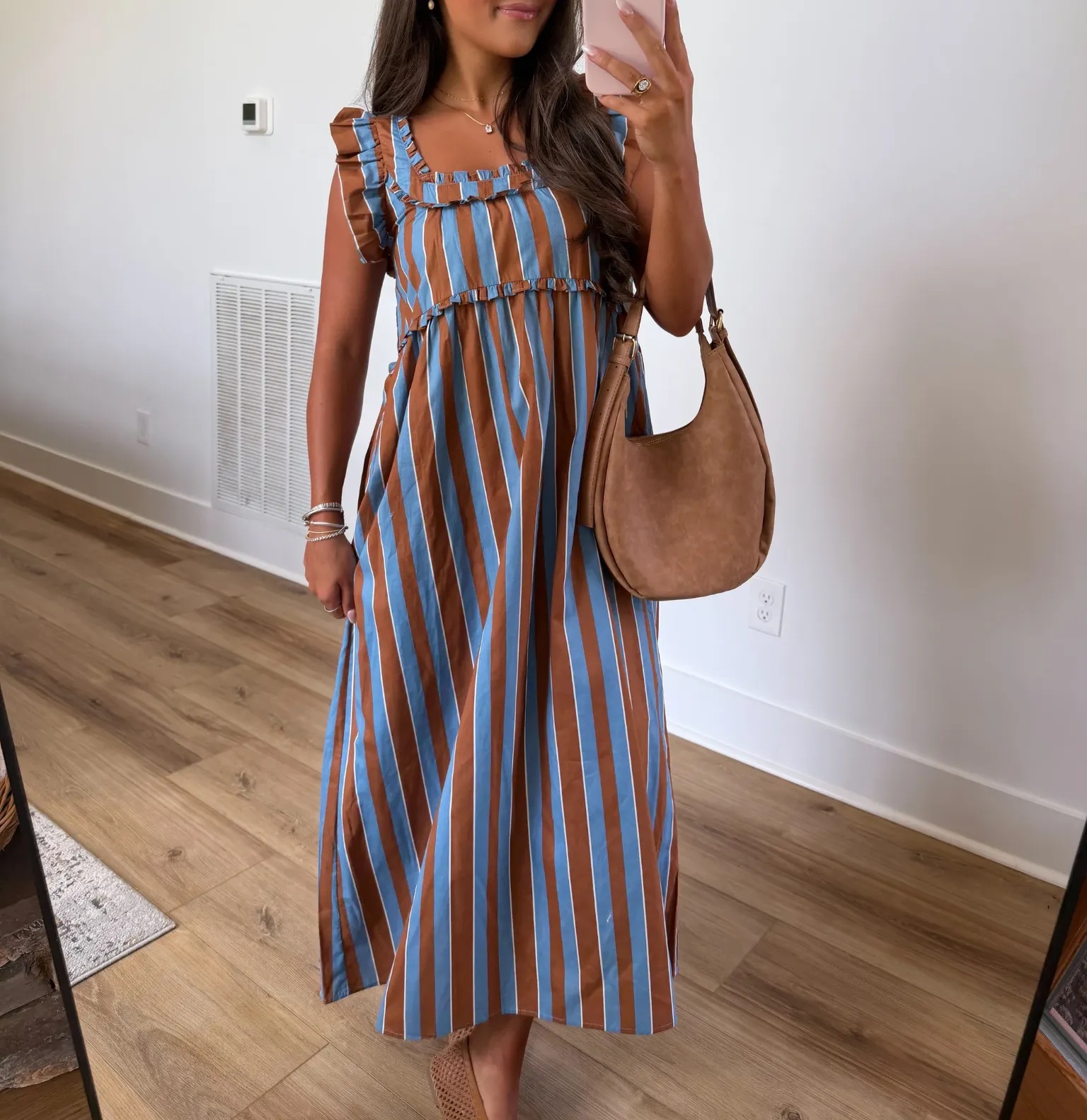 Blue Ridge Stripe Maxi