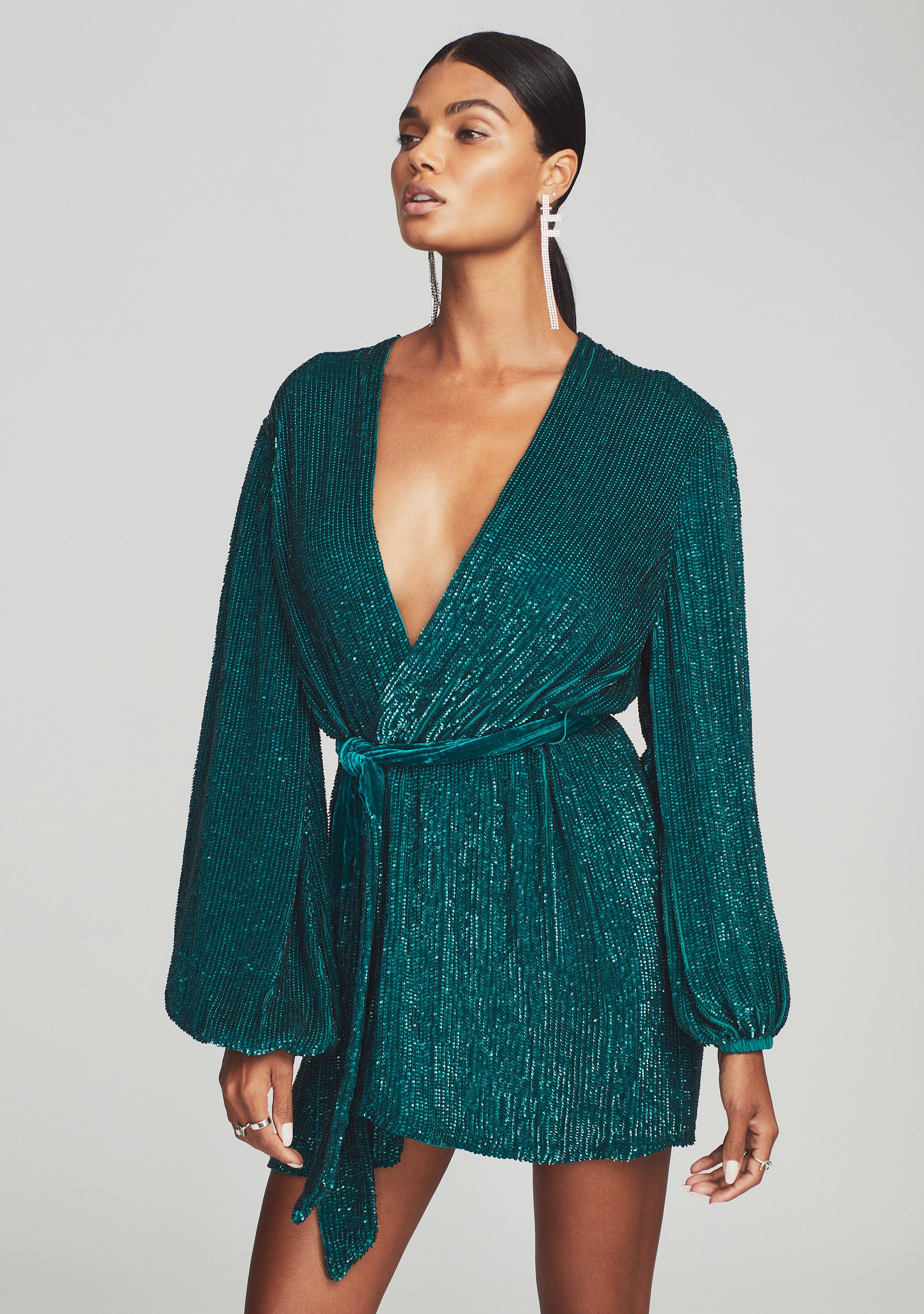 Gabrielle Sequin Robe-Stylulu