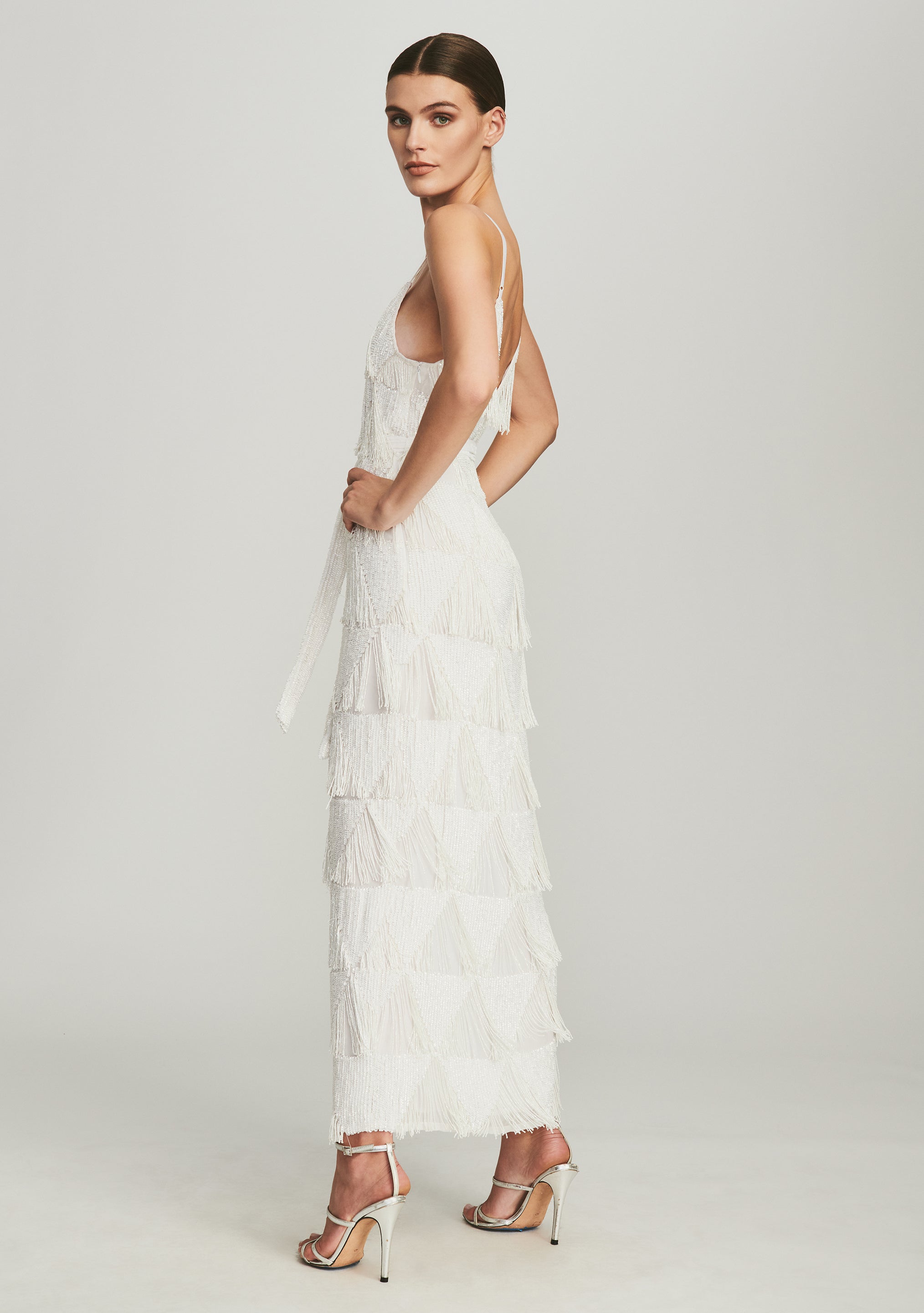 Fringe Rebecca Dress-Stylulu