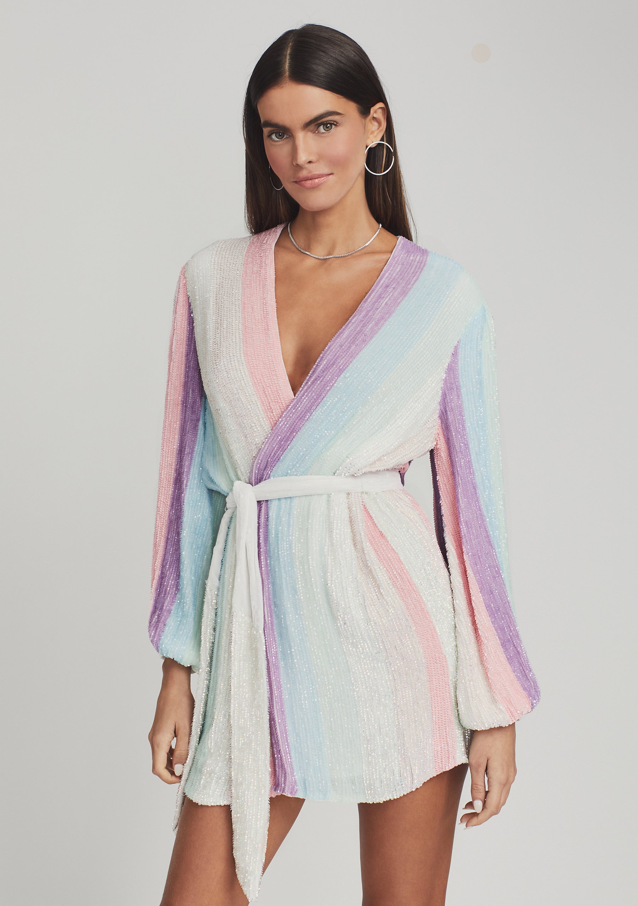 Gabrielle Sequin Robe-Stylulu
