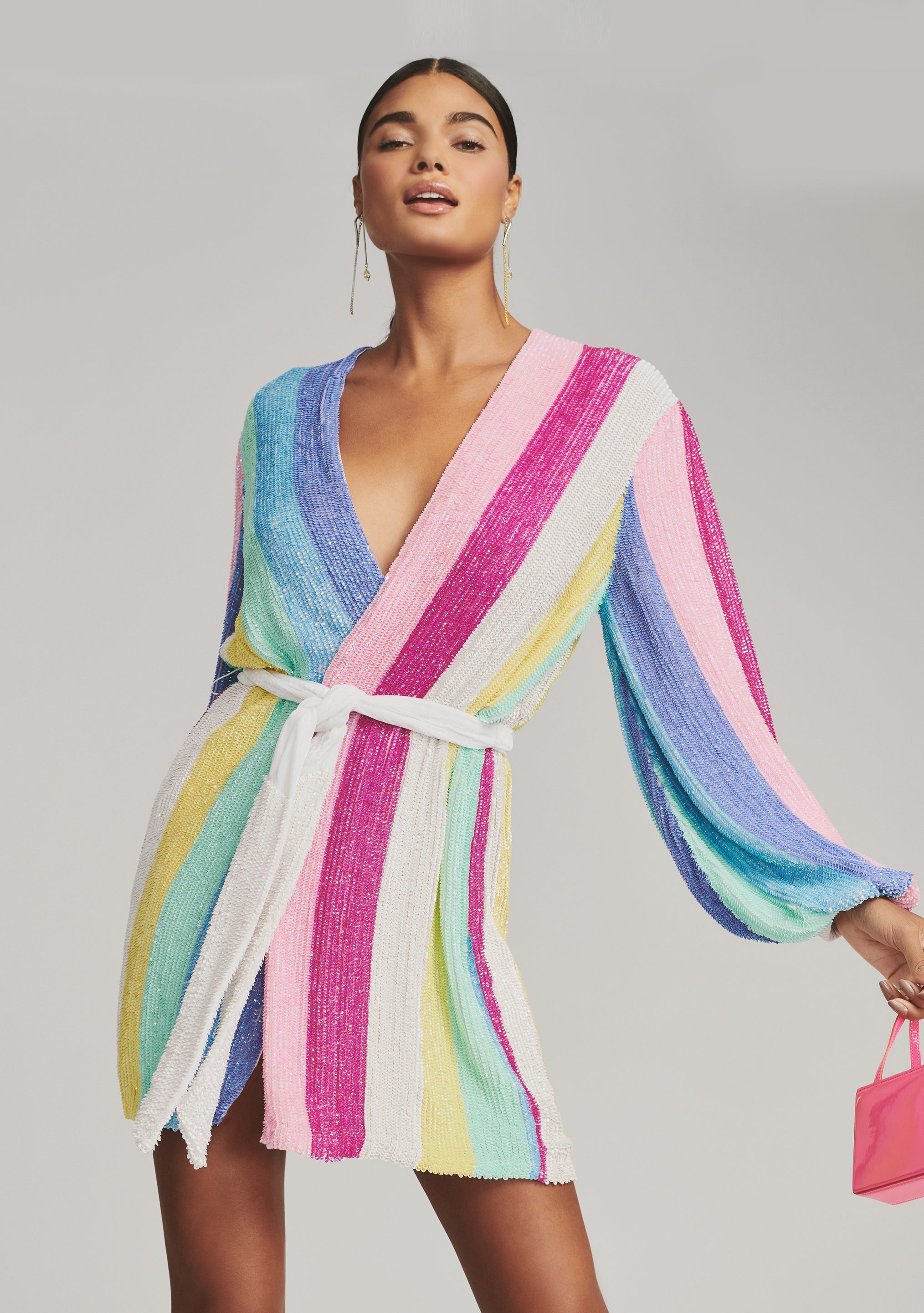 Gabrielle Sequin Robe-Stylulu