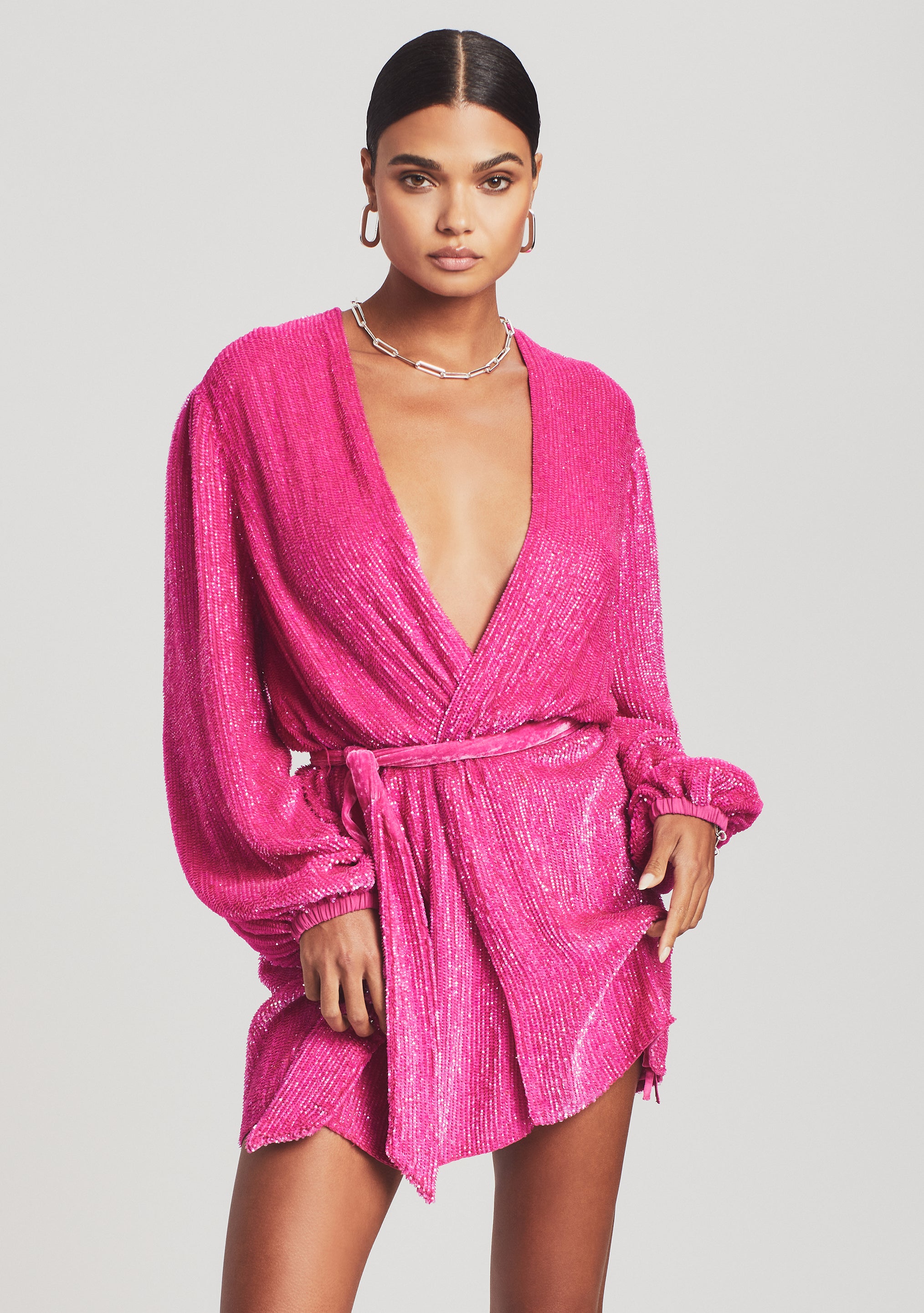Gabrielle Sequin Robe-Stylulu