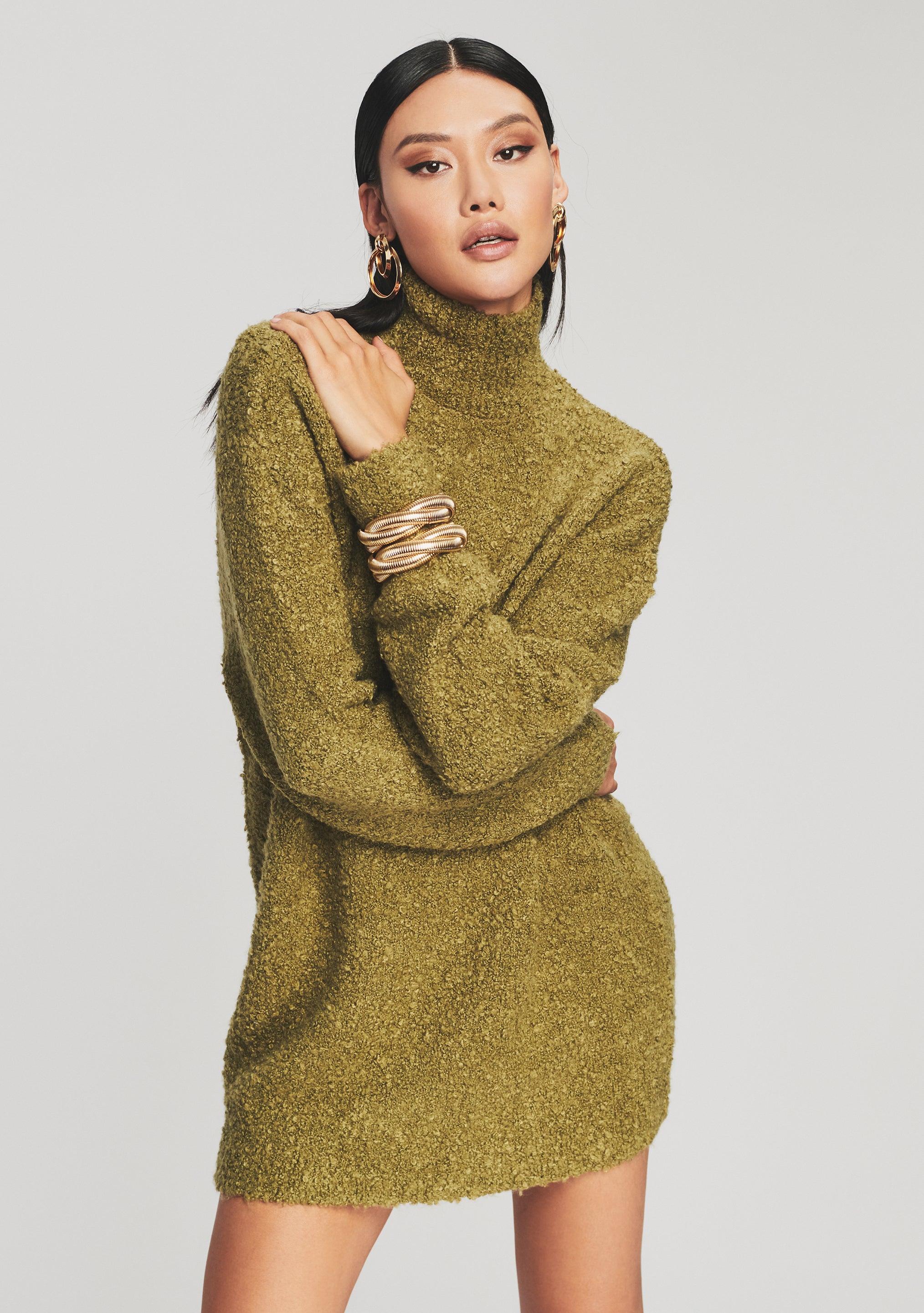 Charlie Sweater Dress-Stylulu