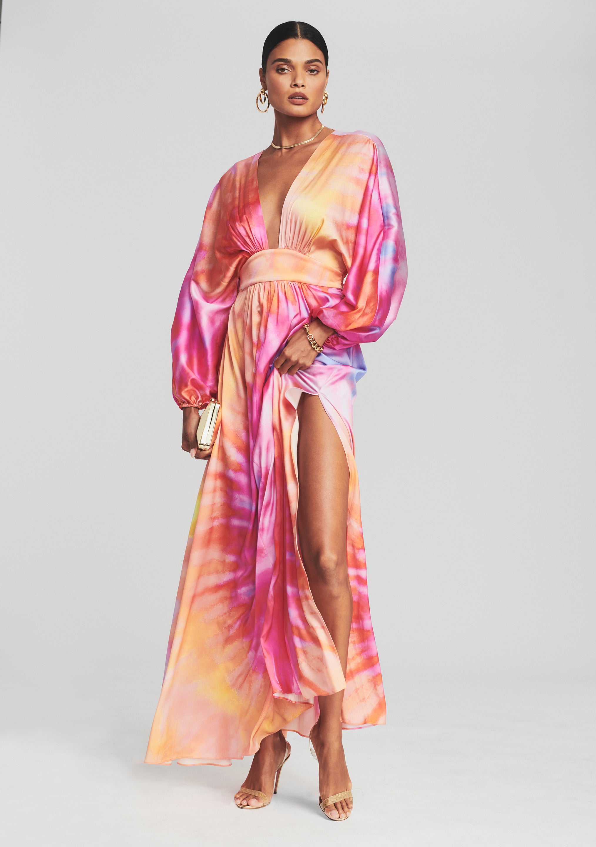 Lila Silk Dress-Stylulu