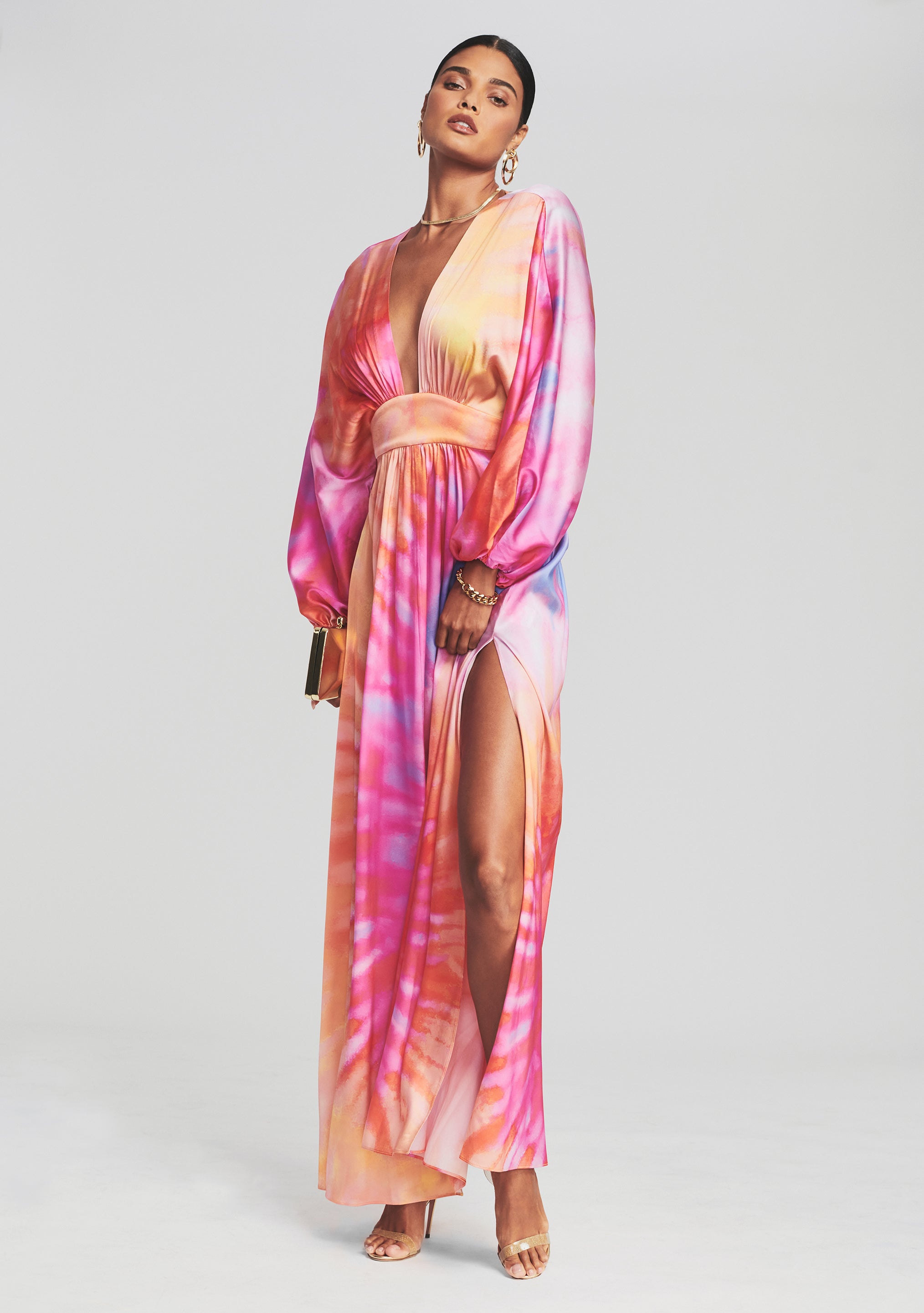 Lila Silk Dress-Stylulu
