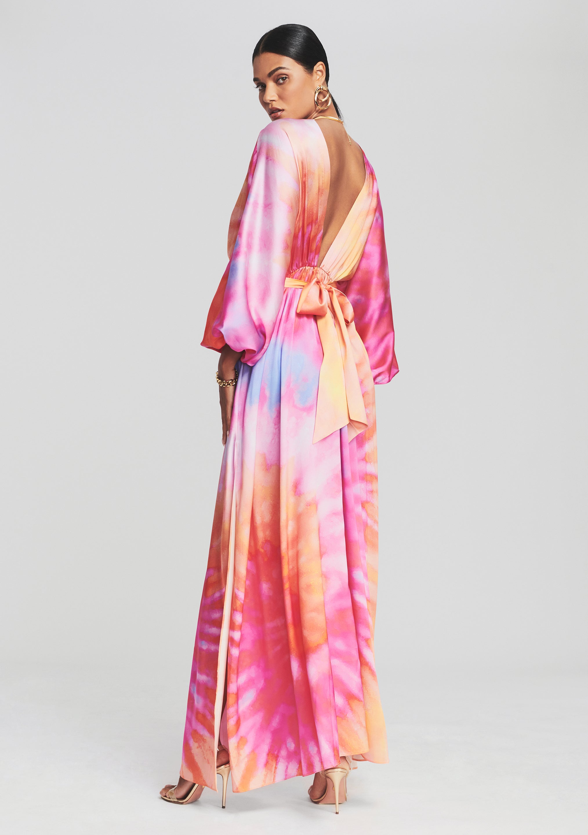 Lila Silk Dress-Stylulu