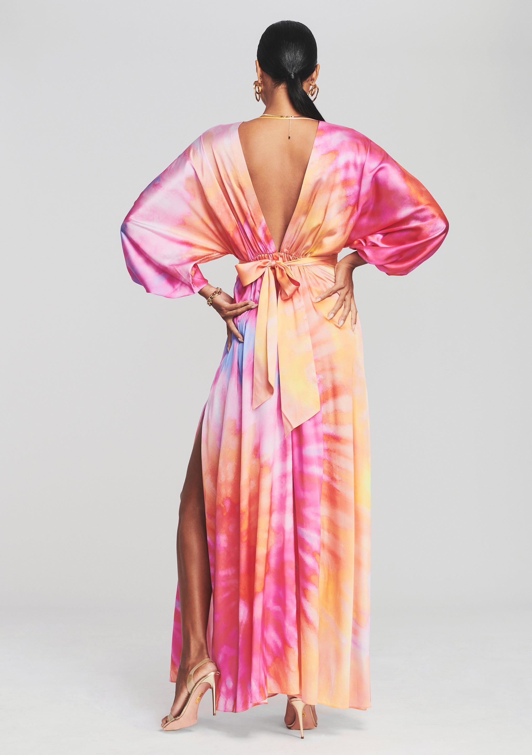 Lila Silk Dress-Stylulu