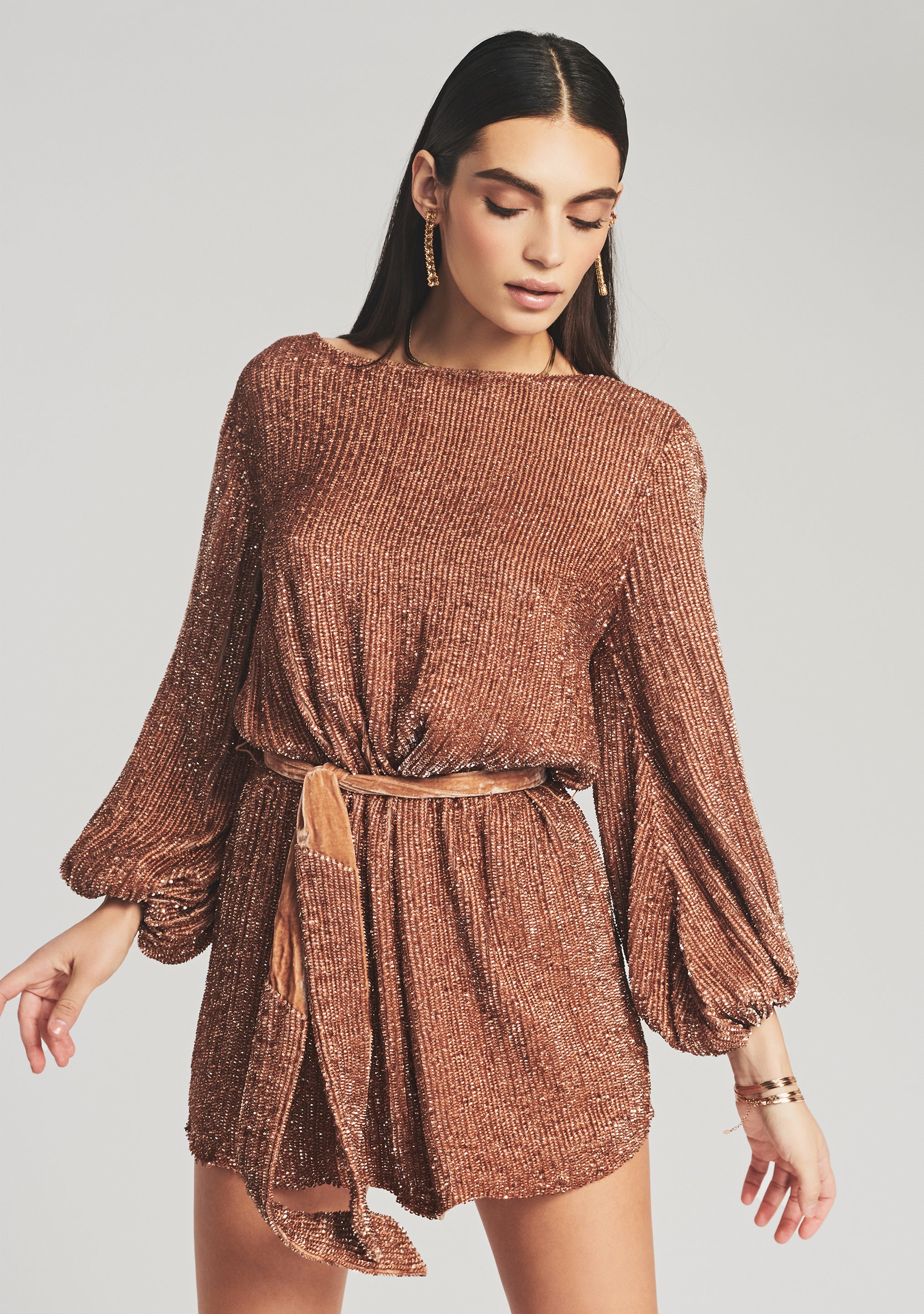 Grace Sequin Dress-Stylulu