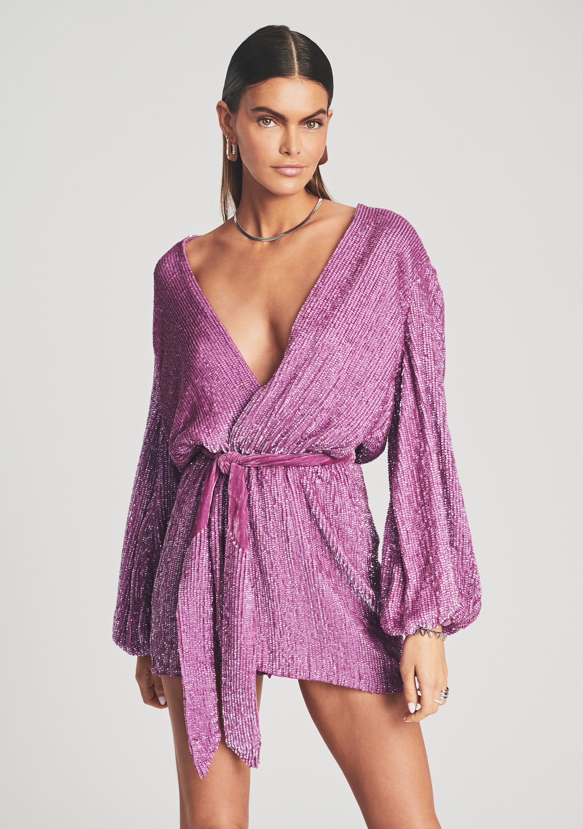 Gabrielle Sequin Robe-Stylulu