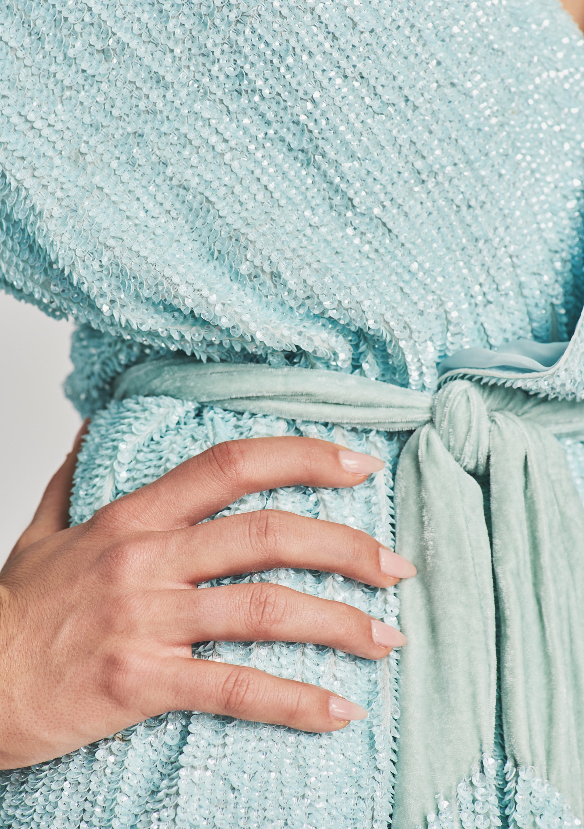 Gabrielle Sequin Robe-Stylulu