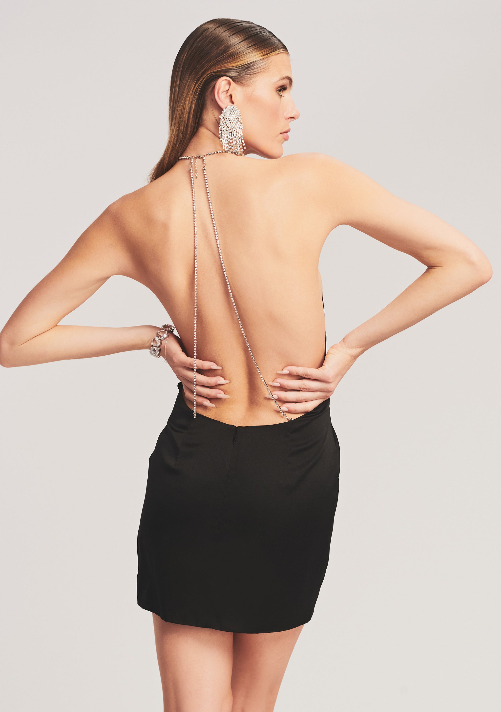 Anahita Silk Dress-Stylulu