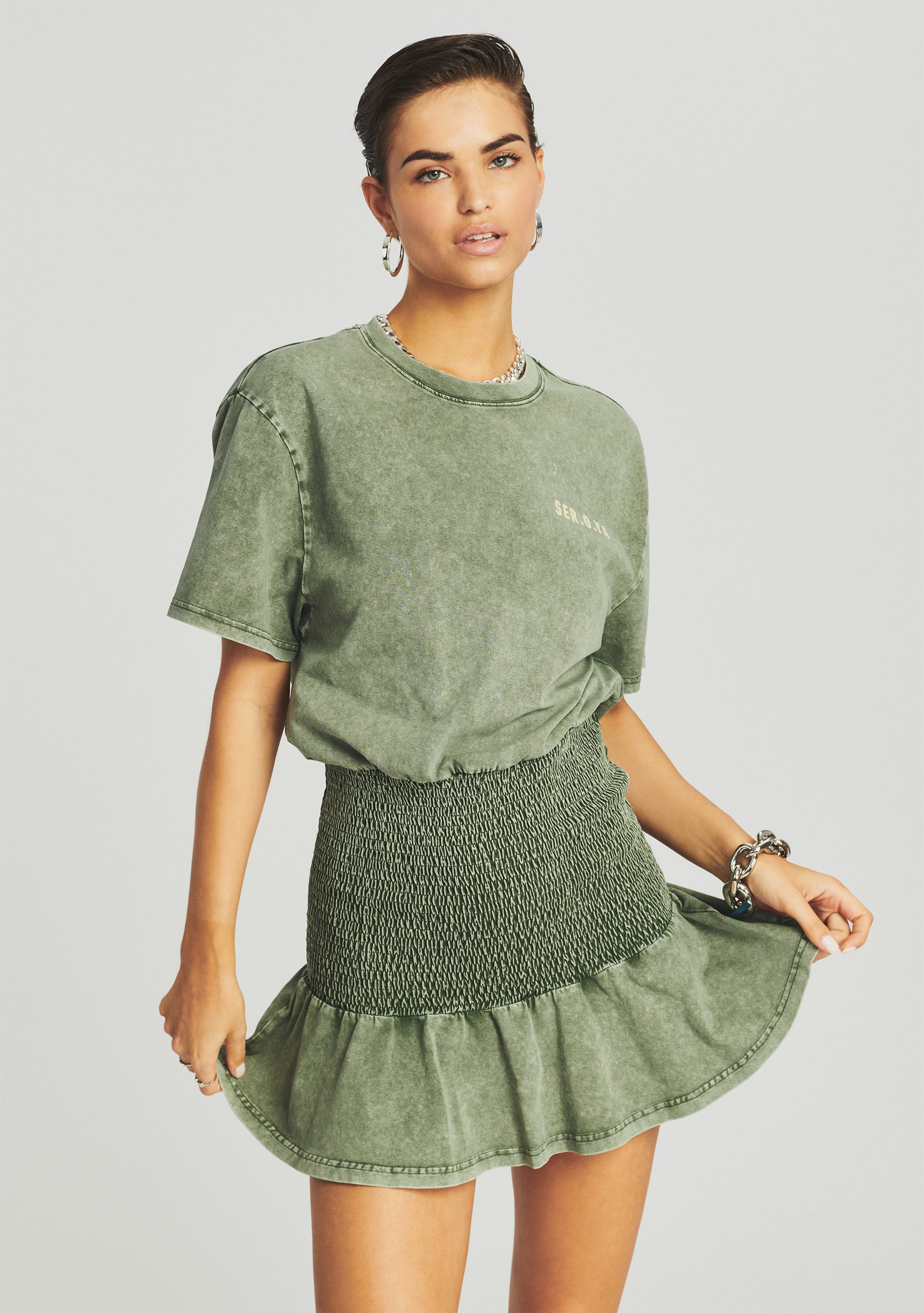 Miranda T-Shirt Dress-Stylulu