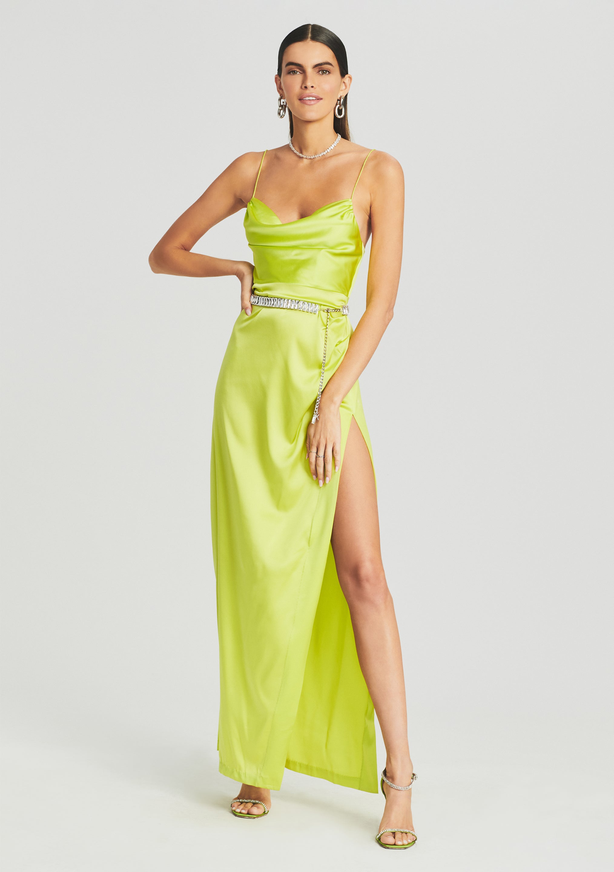 Marlene Silk Dress-Stylulu
