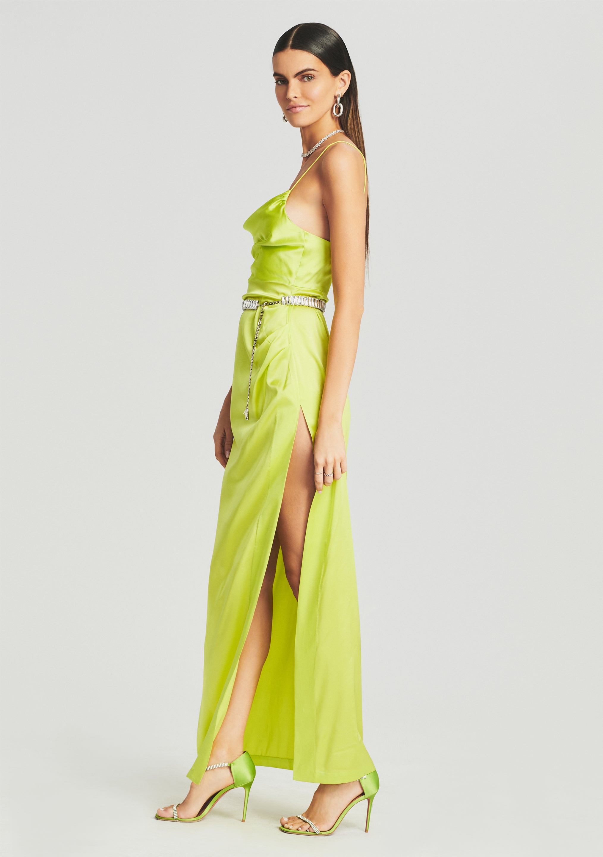 Marlene Silk Dress-Stylulu