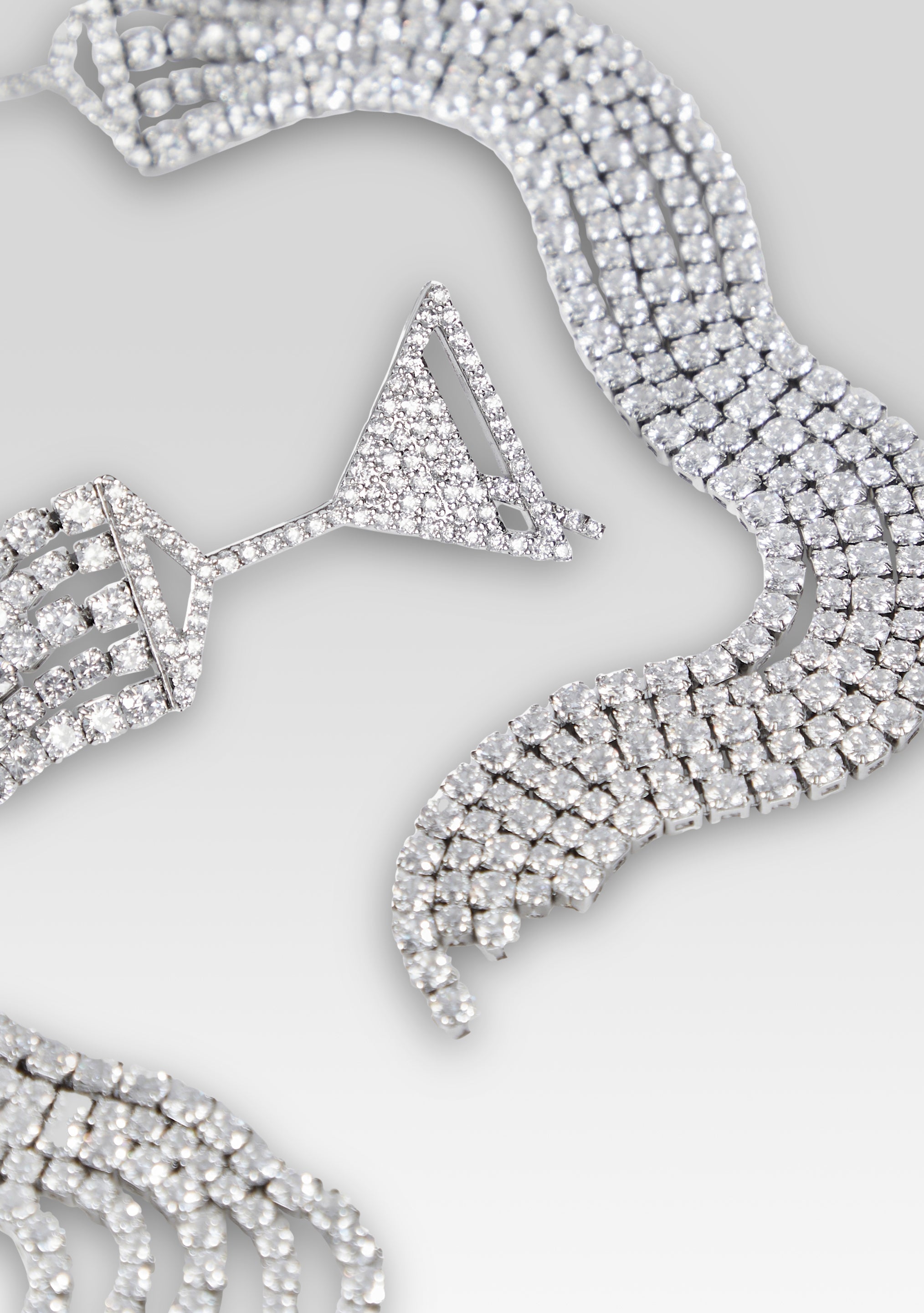 Martini Drop Crystal Earring-Stylulu