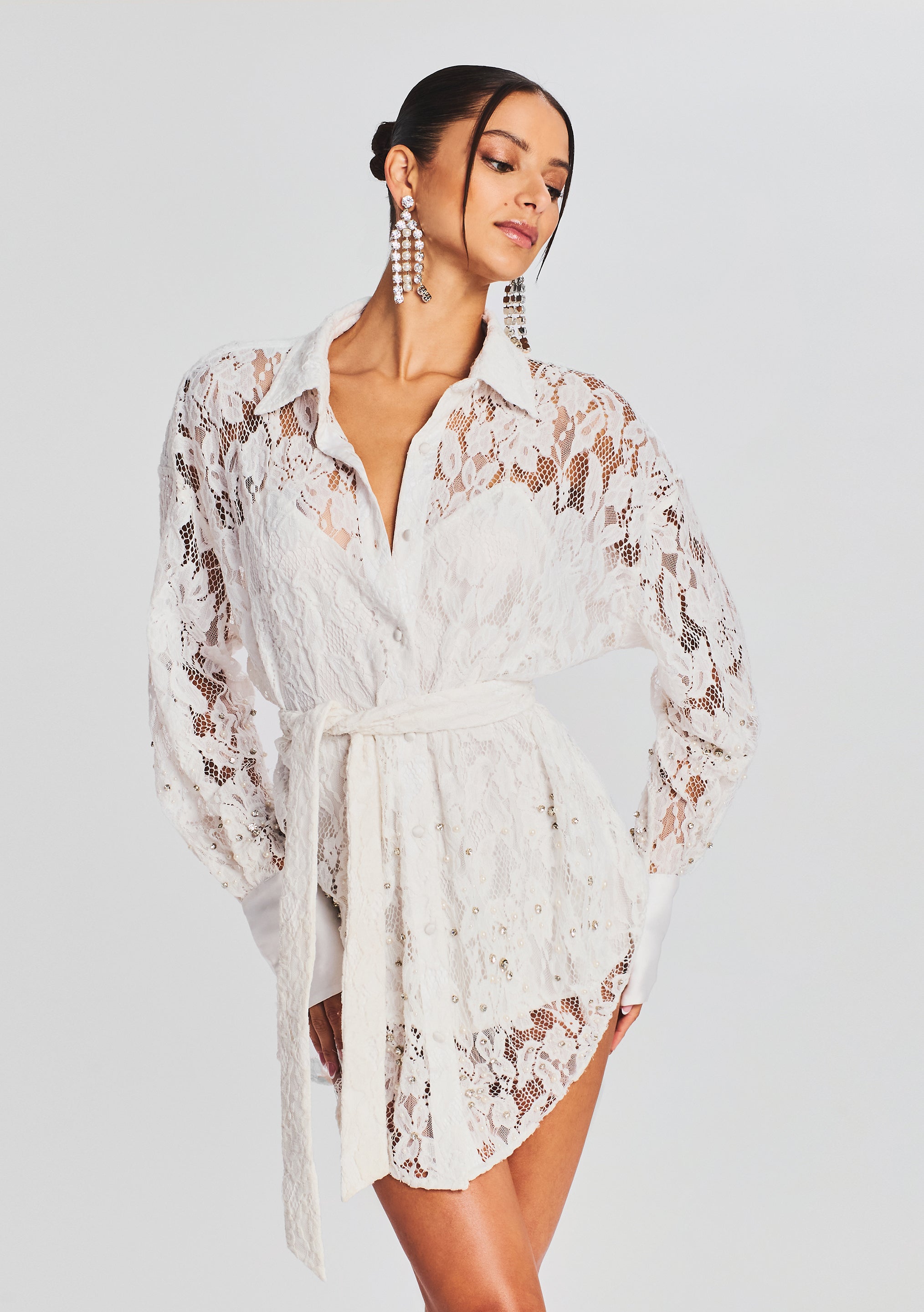 Reet Shirt Dress-Stylulu