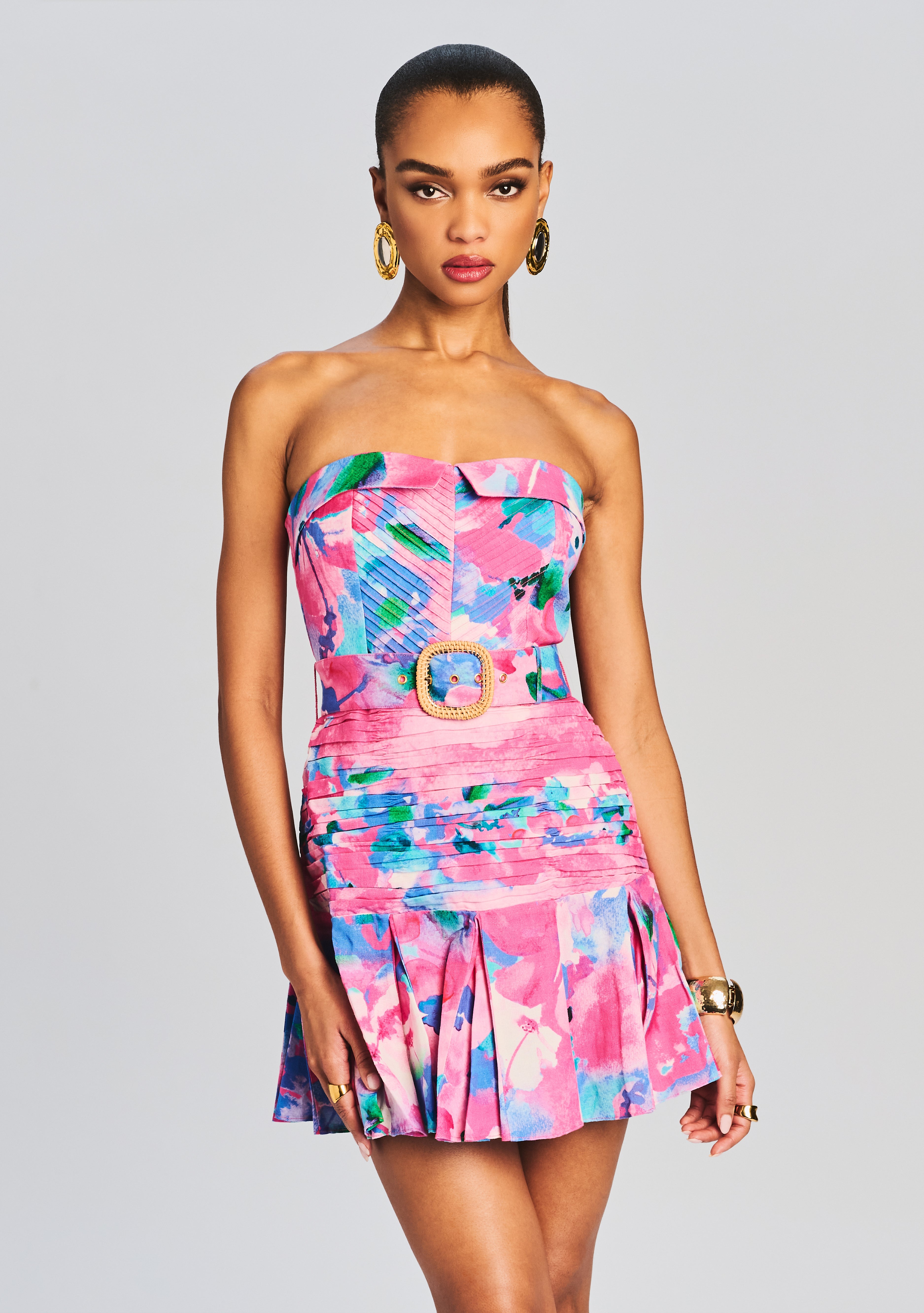 Vesa Short Dress-Stylulu