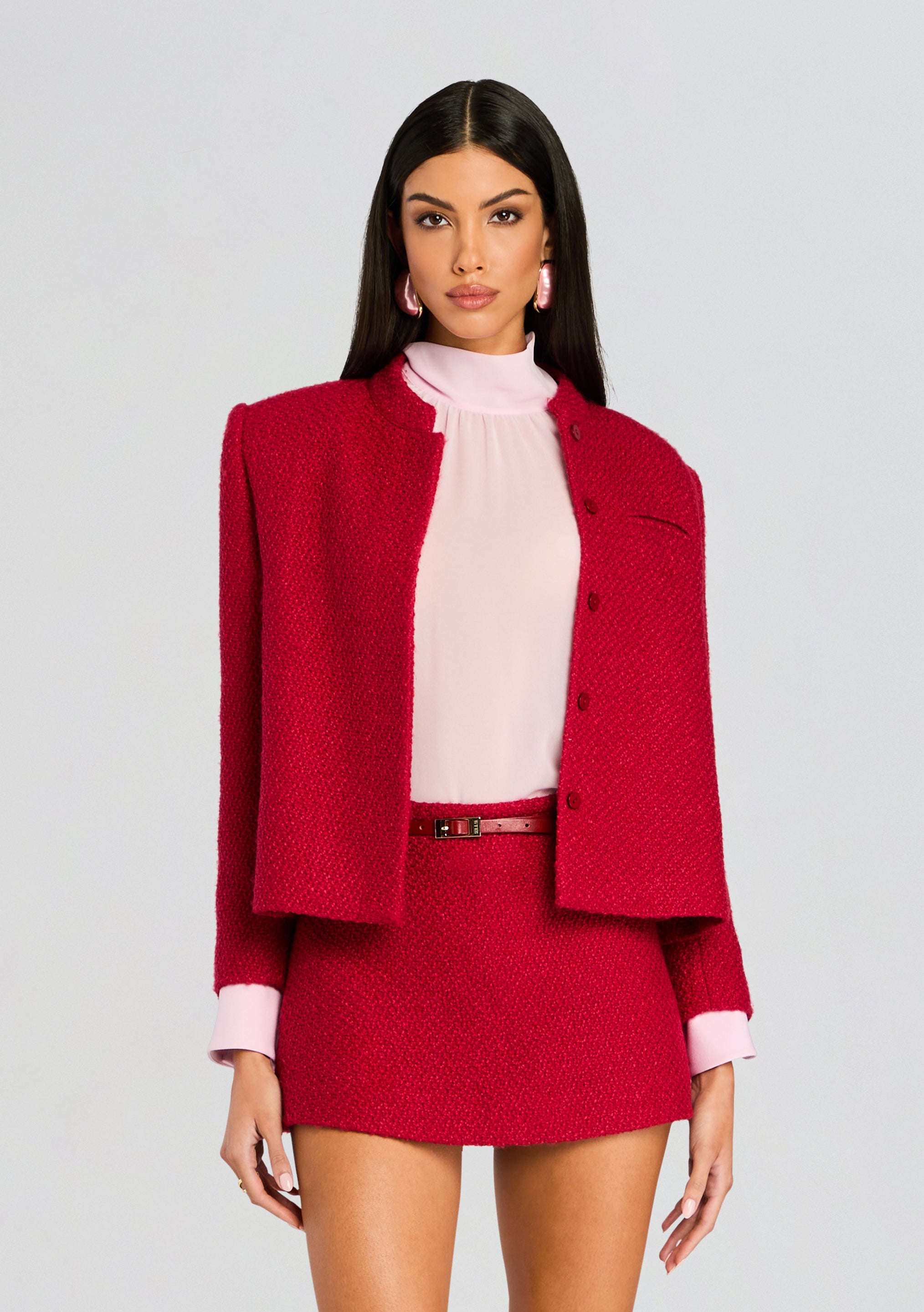 Kristen Boucle Lady Jacket-Stylulu