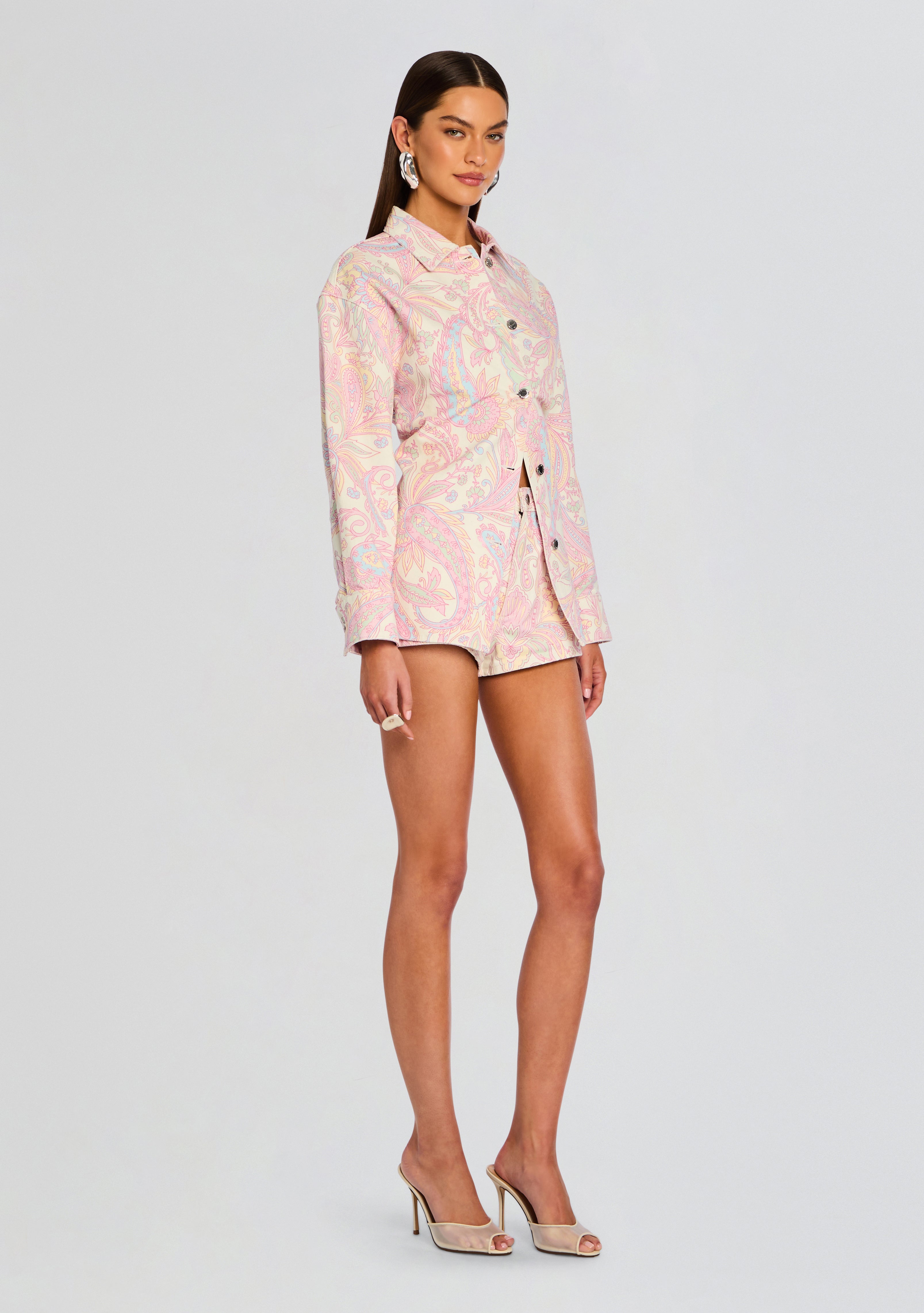 Gaelle Denim Short-Stylulu