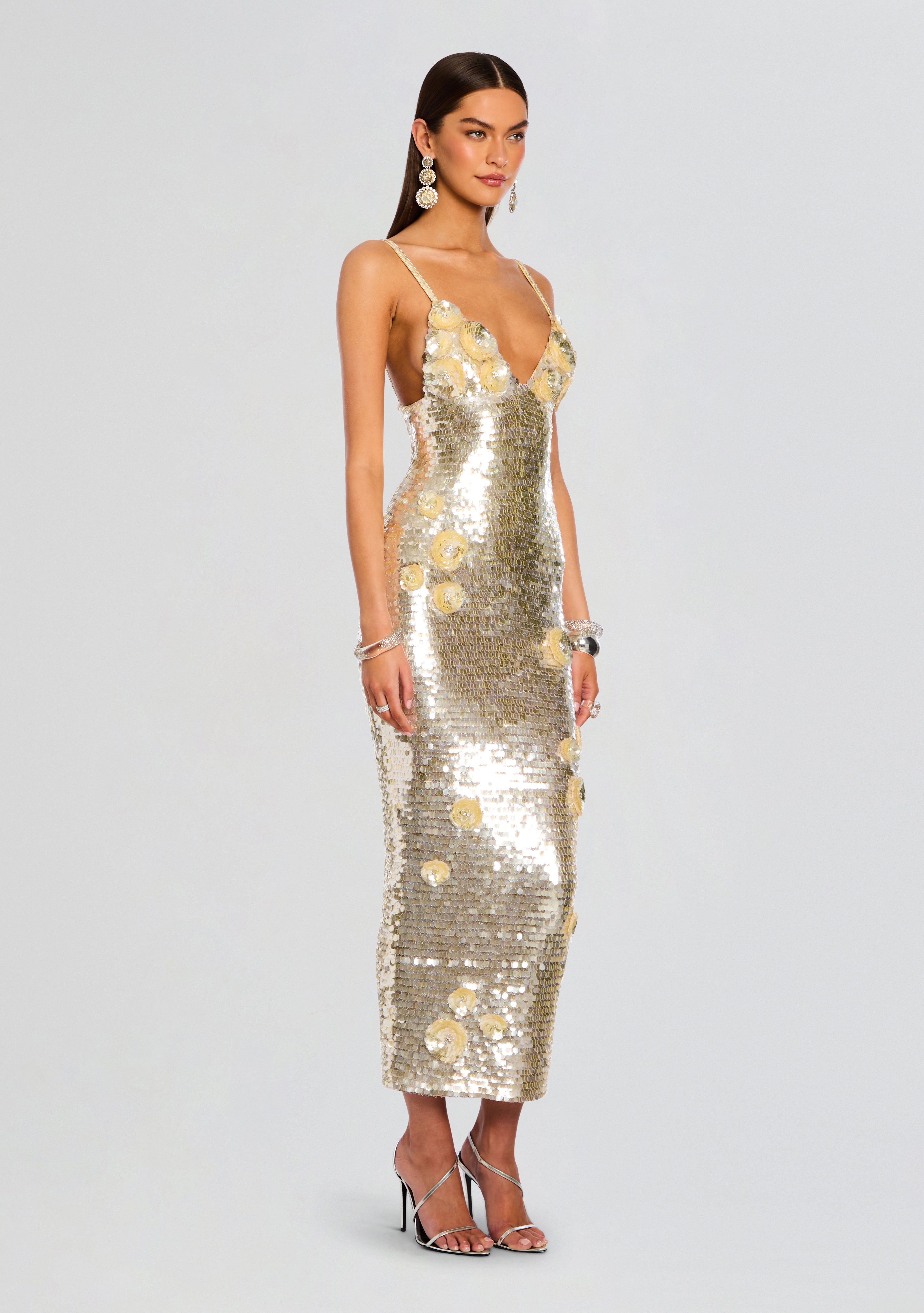 Ines Embroidered Dress-Stylulu