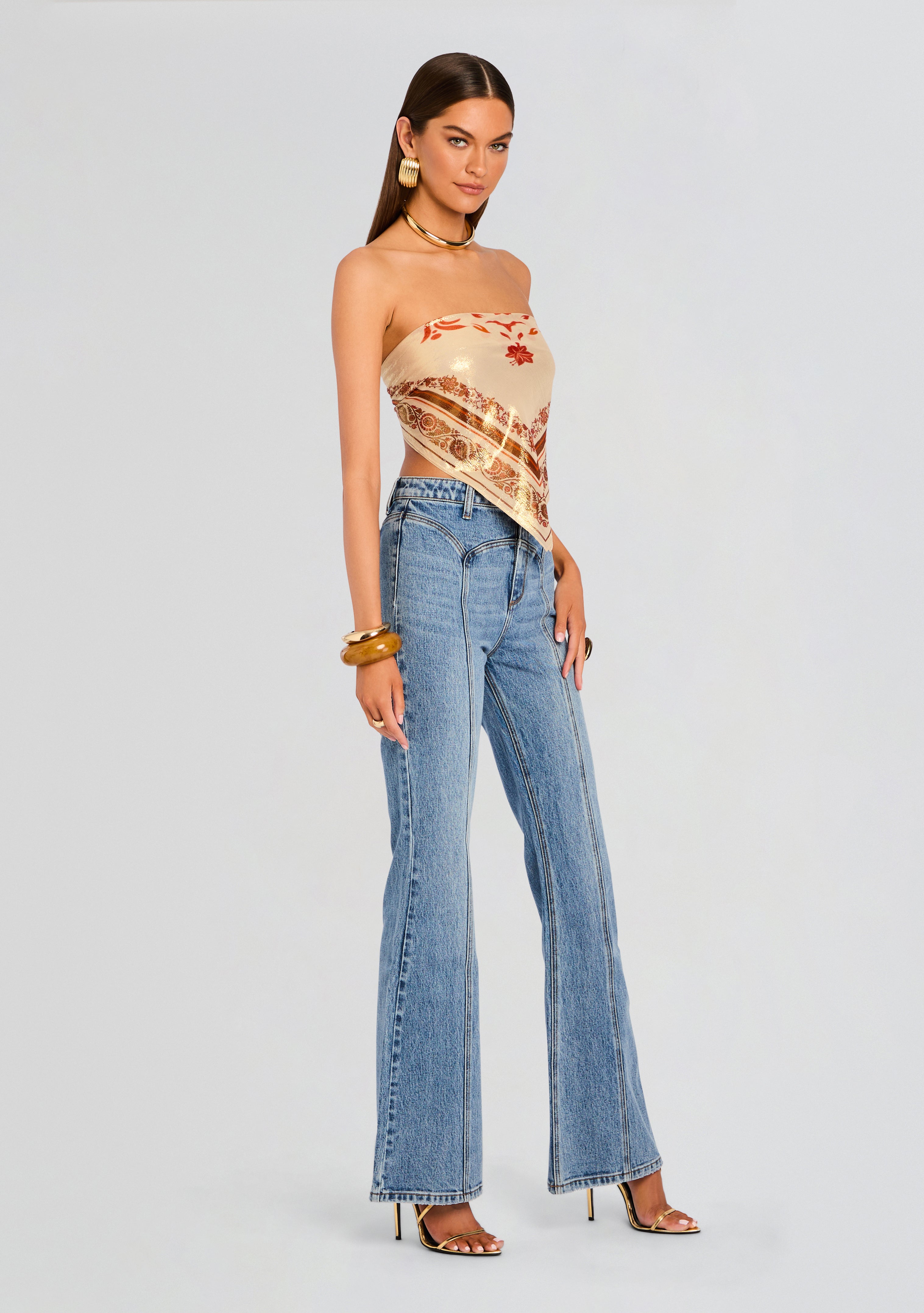 Maelle Denim Pant-Stylulu
