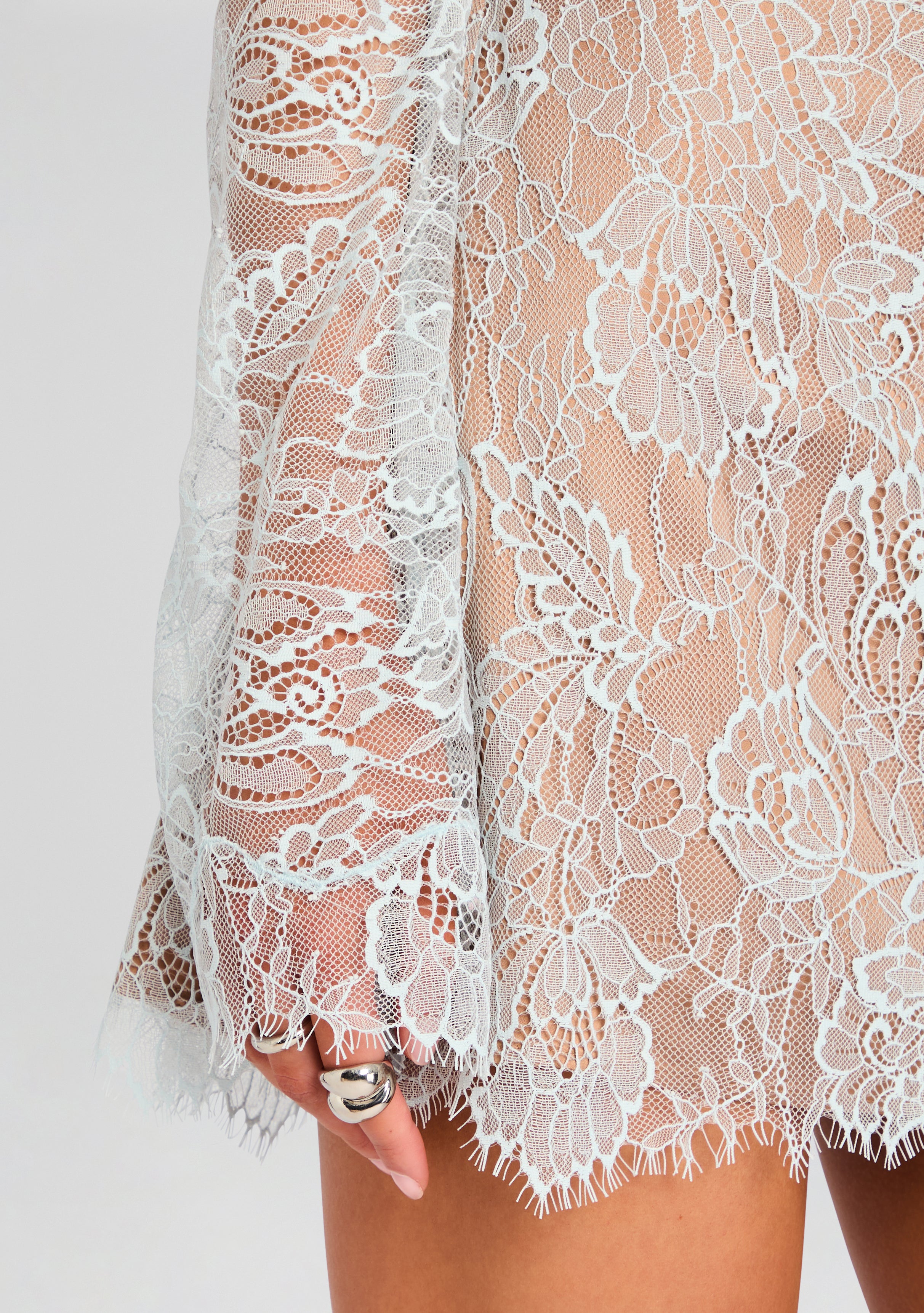 Aino Lace Dress-Stylulu