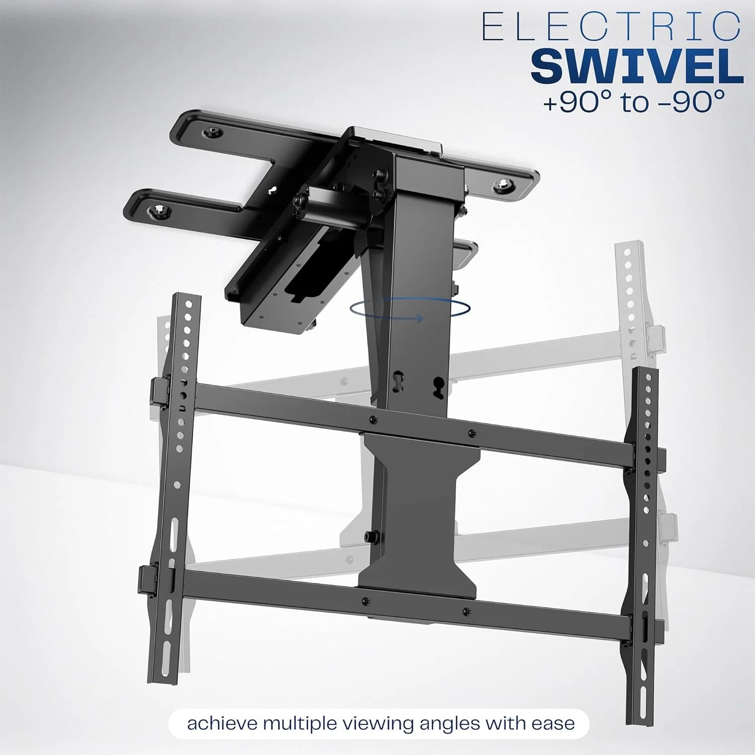 VIVO Electric Ceiling TV Mount, 37", Motorized, App Control, Black