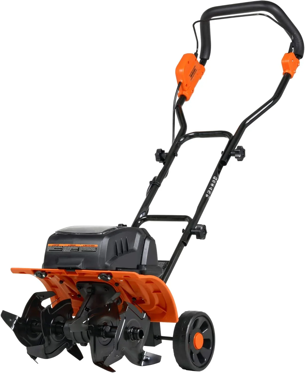 Tiller Cultivator 7HP 209cc Engine, Adjustable Tilling Width & Depth, Heavy-Duty Steel Tines for Garden Soil Prep, Landscaping & Weed Removal (Rear Tine Tiller)
